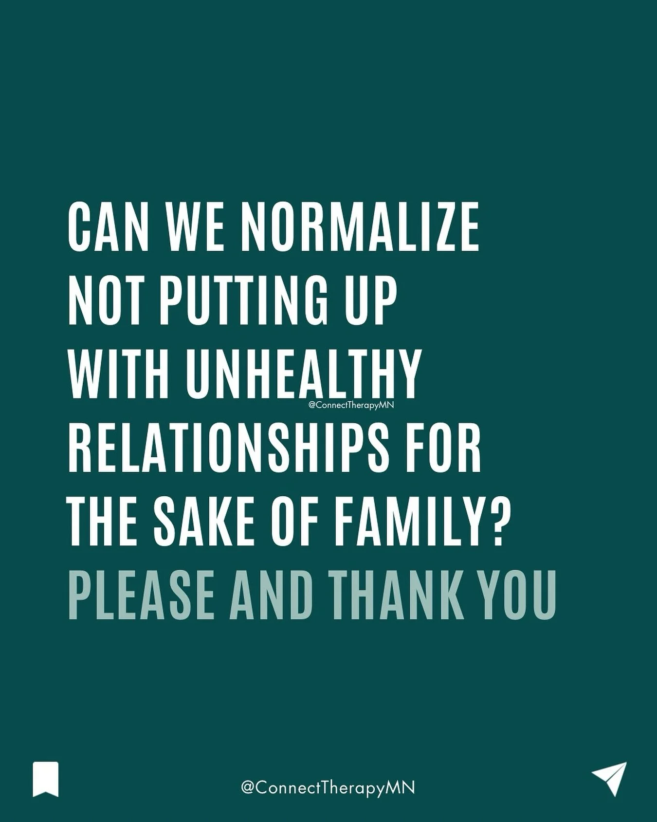 ‼️You don&rsquo;t need to just &ldquo;suck it up&rdquo; for the holidays 

So many adults were taught that &ldquo;family is family&rdquo; no matter how much it HURTS

But surviving a childhood of emotional neglect at the hands of emotionally immature
