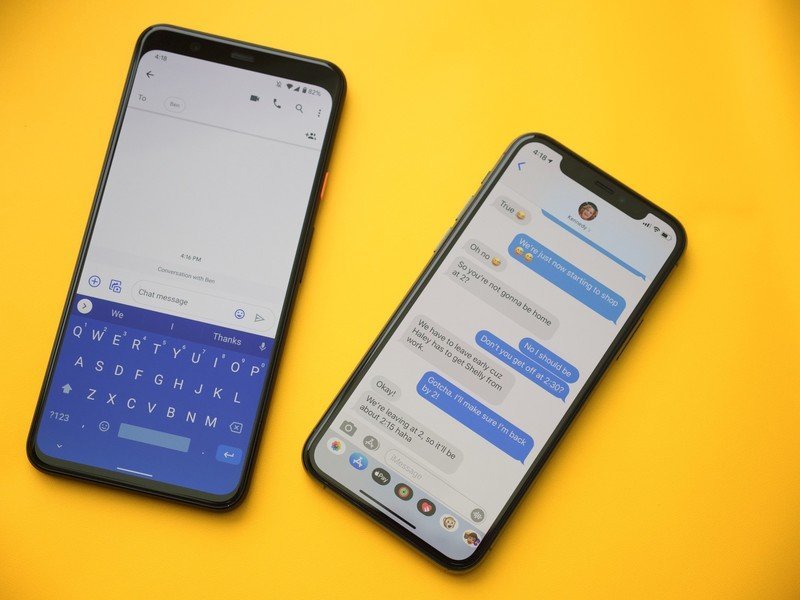 iMessage ကို Android အတွက်ထုတ်ပေးစေလိုတာမဟုတ်တဲ့အကြောင်း ပြန်ရှင်းပြတဲ့ Google SVP