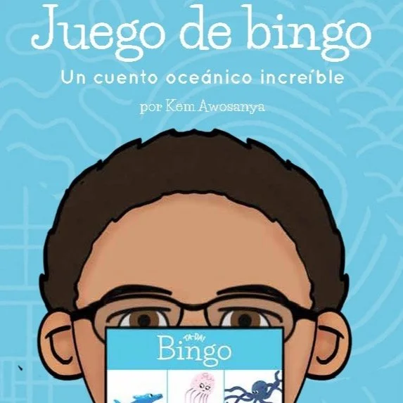 Bingo Game - An Awesome Ocean Tale - Spanish