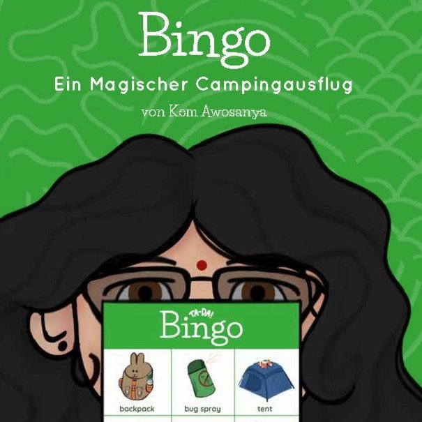 Bingo Game - A Magical Camping Trip - German