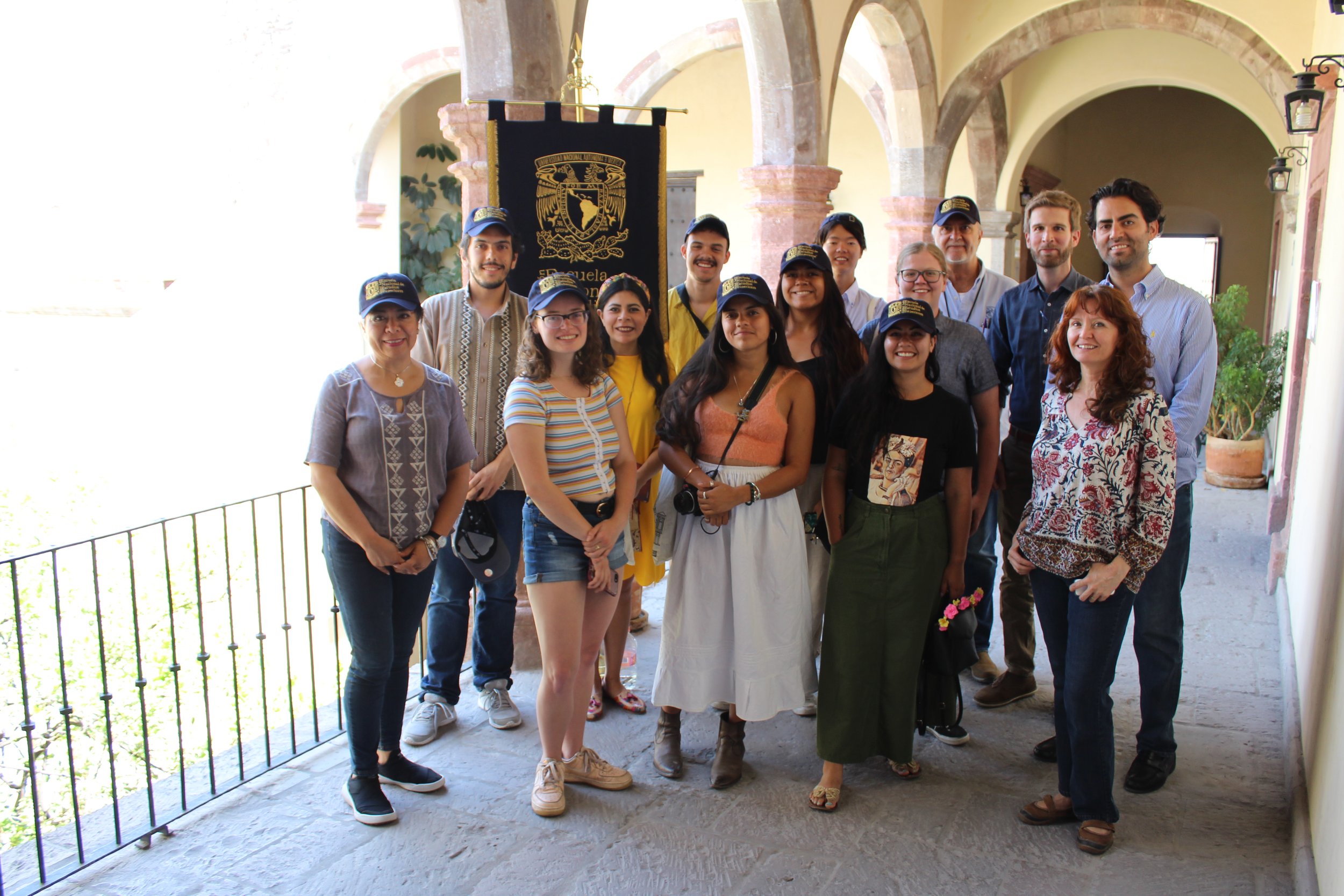 Program with Students of U of Massachusetts UNAM San Miguel de Allende.jpg