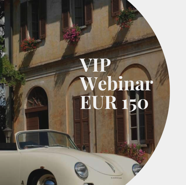 VIP- Italian Fashion Design and Business Webinar