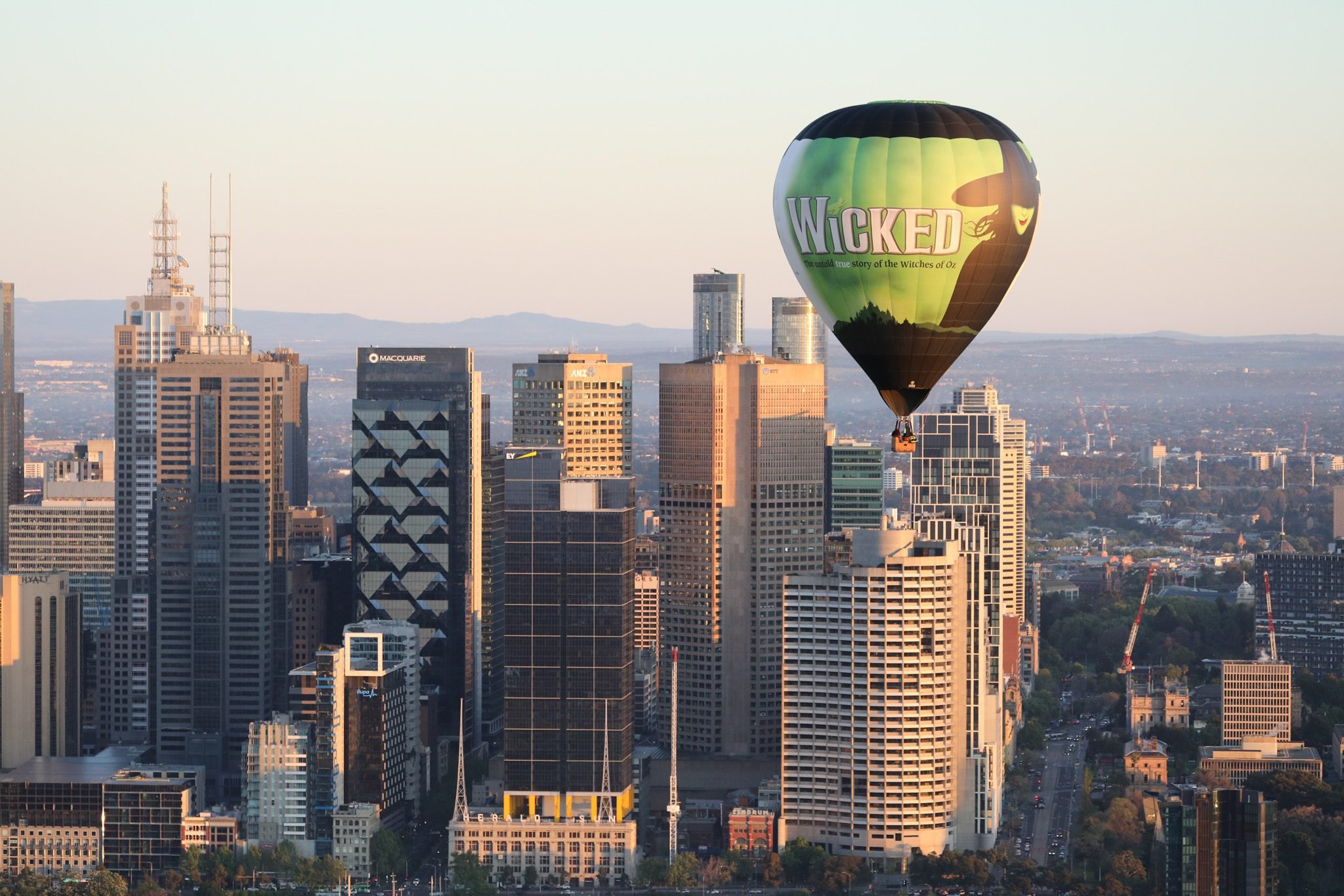 WICKED balloon, Melbourne 2023. Photo: Max Mason-Hubers.