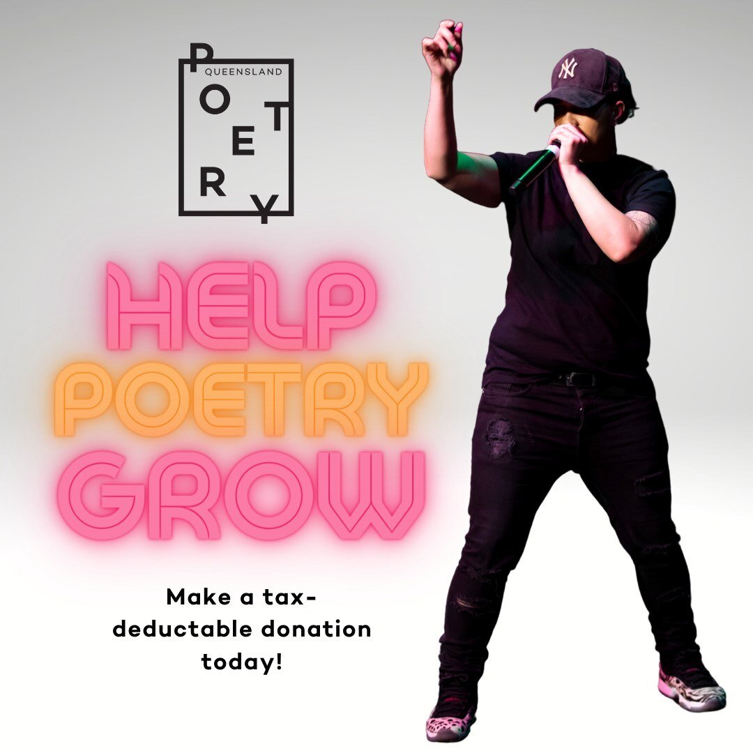 Want to see poetry grow and flourish? Want more spoken word on the stage and creativity on the page? Make a tax-deductable donation to Queensland Poetry today: qldpoetry.raisely.com

📸 credit Chlo&euml; Callistemon

Alt text: Photo of Hope One stand