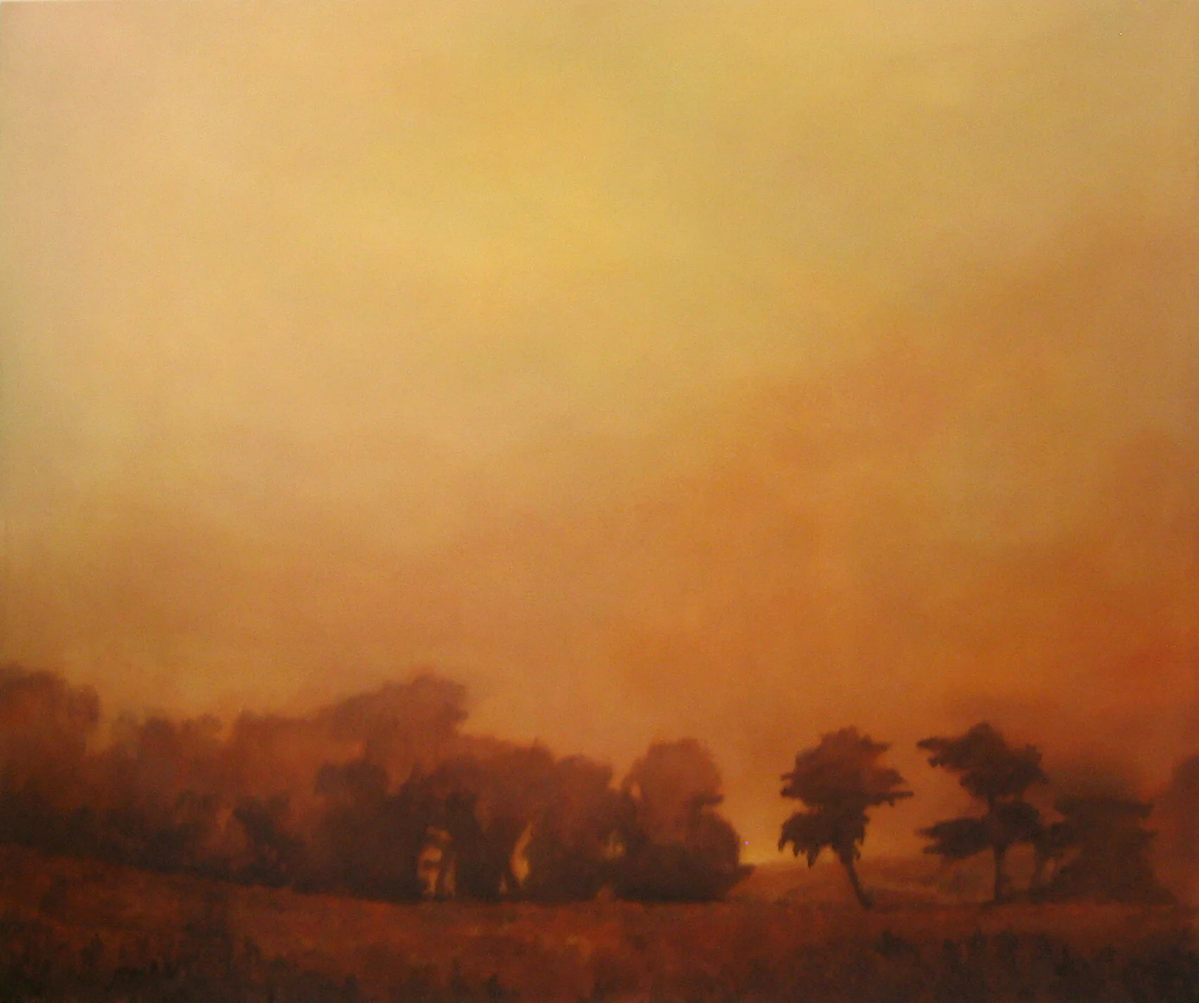 Fall, 60" x 72", acrylic on canvas (SOLD)