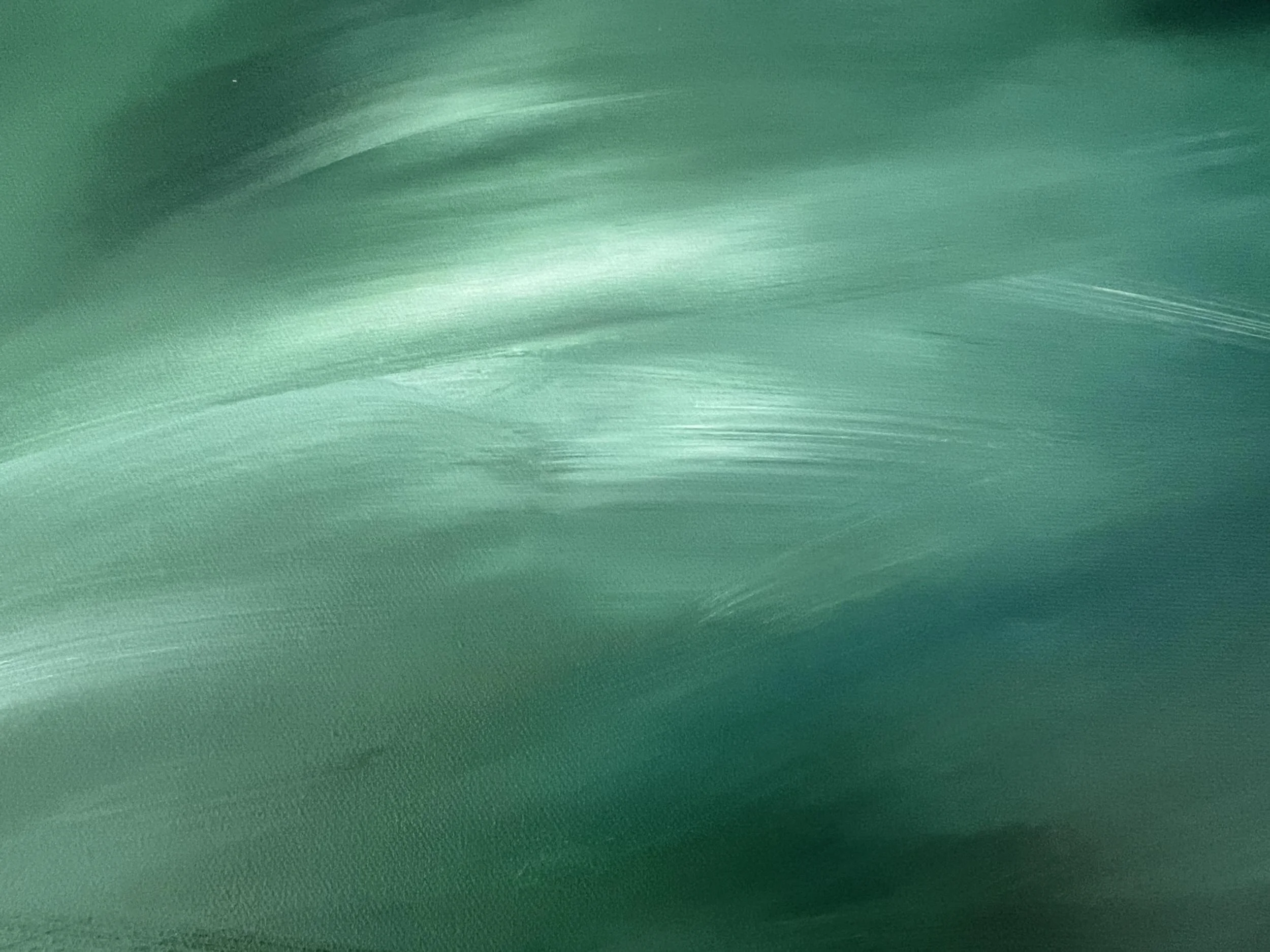Wellentanz_abstraktes Acrylbild in grün und blau_IMG_6592.jpeg