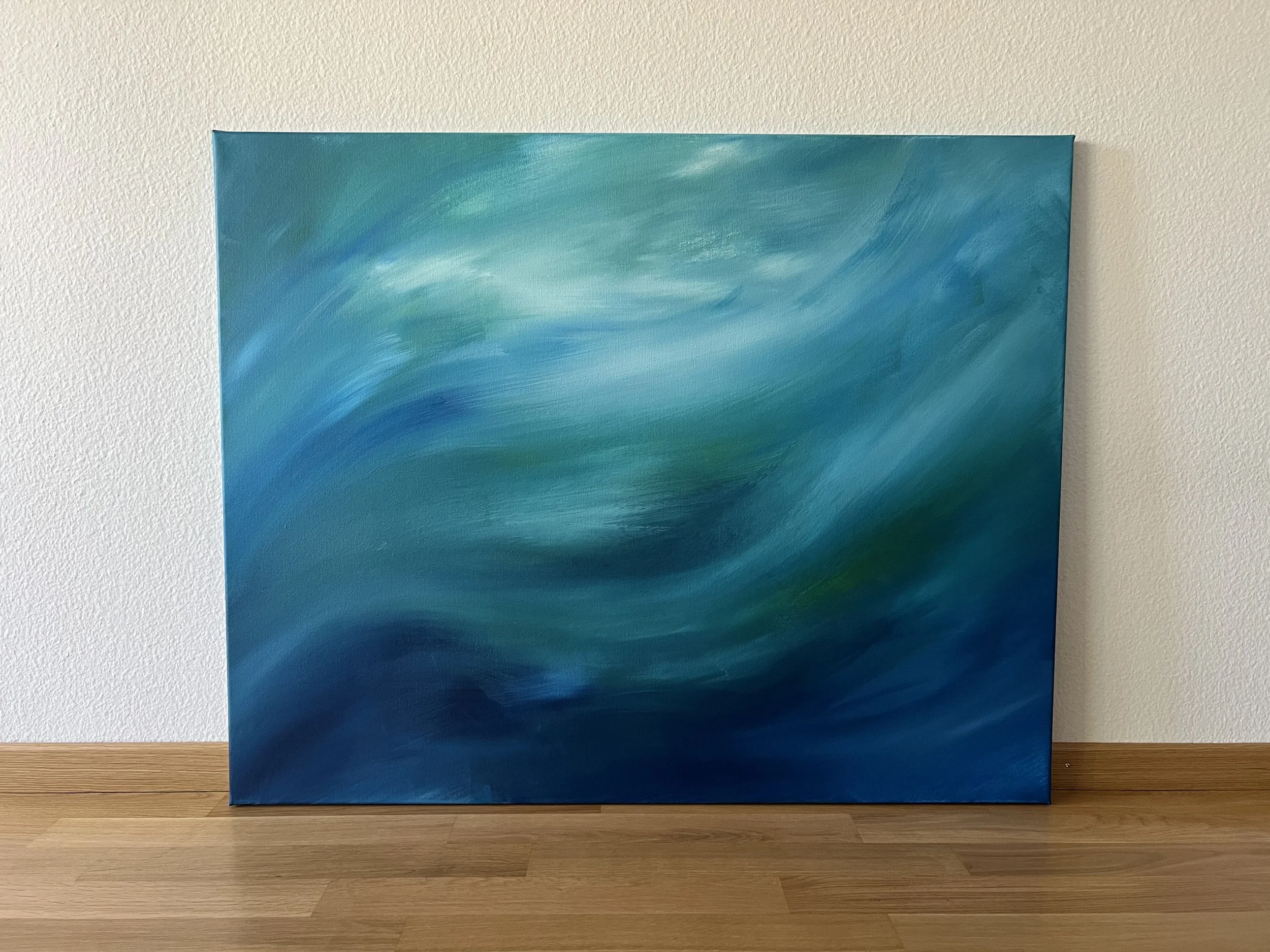 Ruhepol_Abstractes Acrylbild in blau_IMG_4479.jpeg