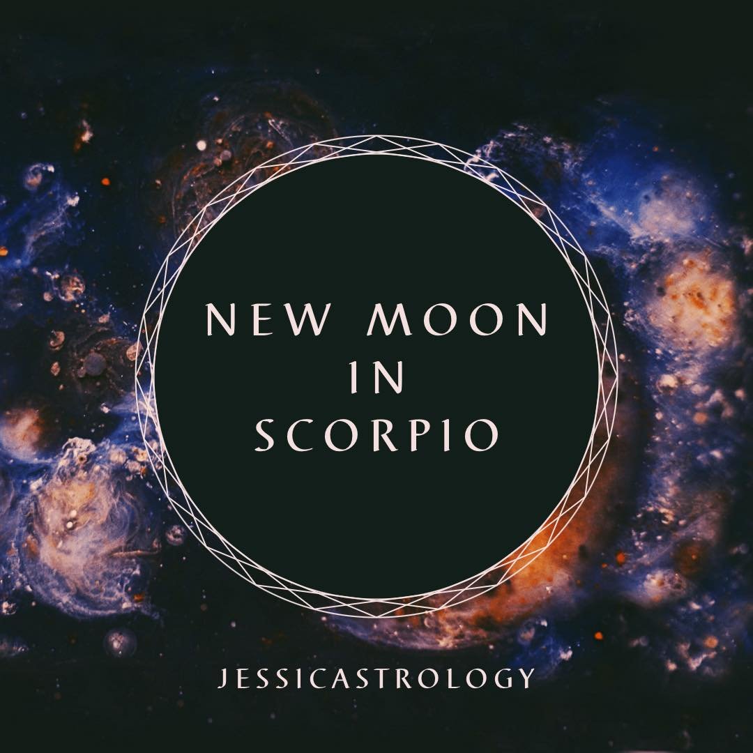 What a better way to welcome a new month than with a New Moon?! 

With this phase happening in Scorpio, this one really wants us to dig deep and unleash what&rsquo;s been hiding in the closet. This is all about transformations at an emotional - even 