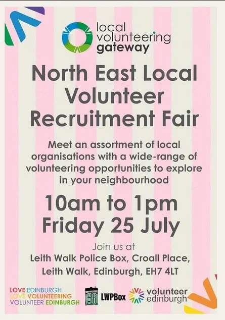 Local volunteer fair - find out about local opportunities