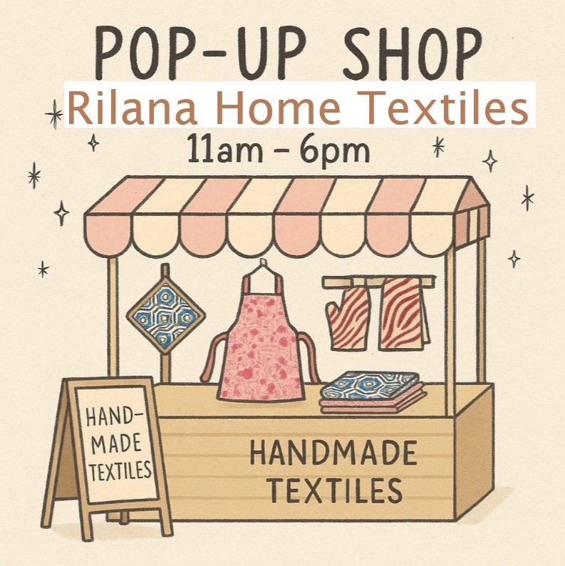 Handmade textile items by Rilana Home 