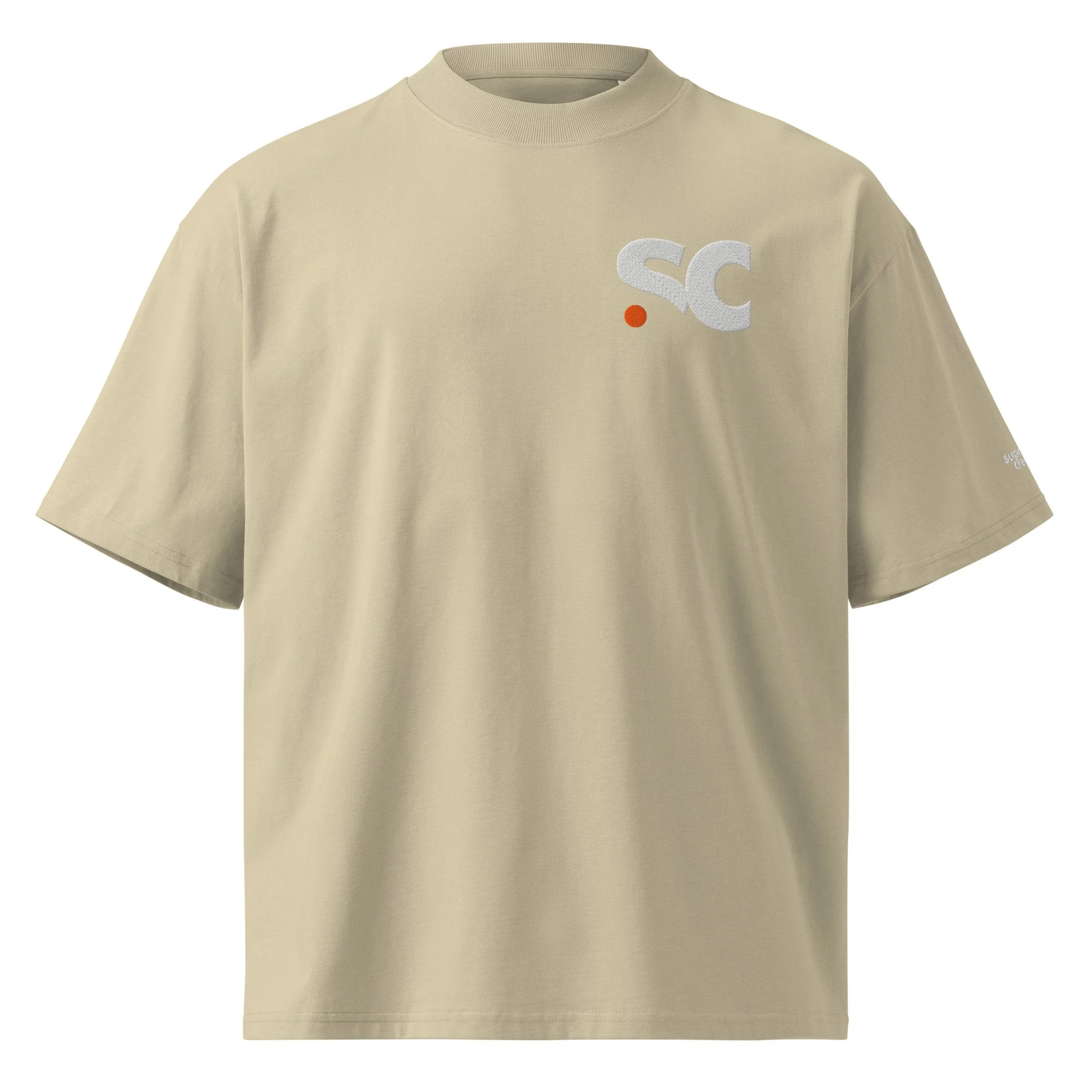 unisex-organic-oversized-high-neck-t-shirt-stone-front-6890197792e87.jpg