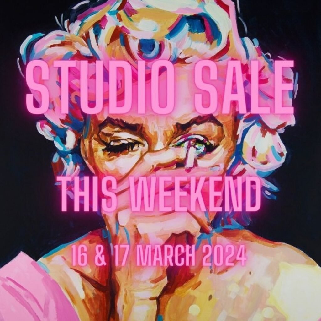 Get ready!! 

This weekend ALL original paintings on my website will be 40% OFF!!

I&rsquo;m having a one-off STUDIO SALE, to make space in the studio for my upcoming projects and new body of work.

So if you&rsquo;ve had your eye on one, now&rsquo;s