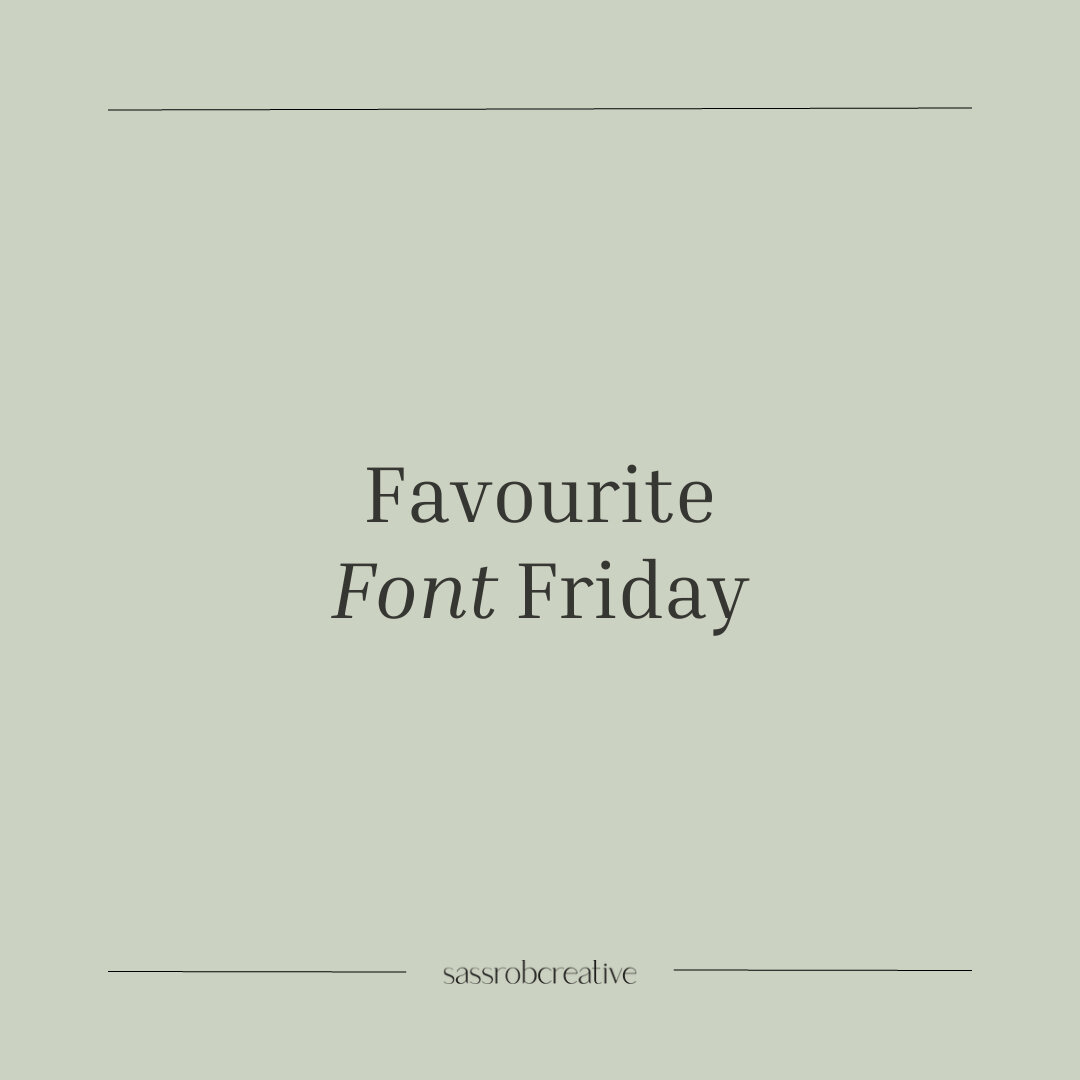 Favourite Font Friday! ✨​​​​​​​​​​​​​​​​​​​​​​​​​
Get in touch for services via DM or email info@sassrobcreative.com ✨​​​​​​​​​​​​​​​​

#fonts #seriffonts #typography #displayfonts #minimalistfonts #typography