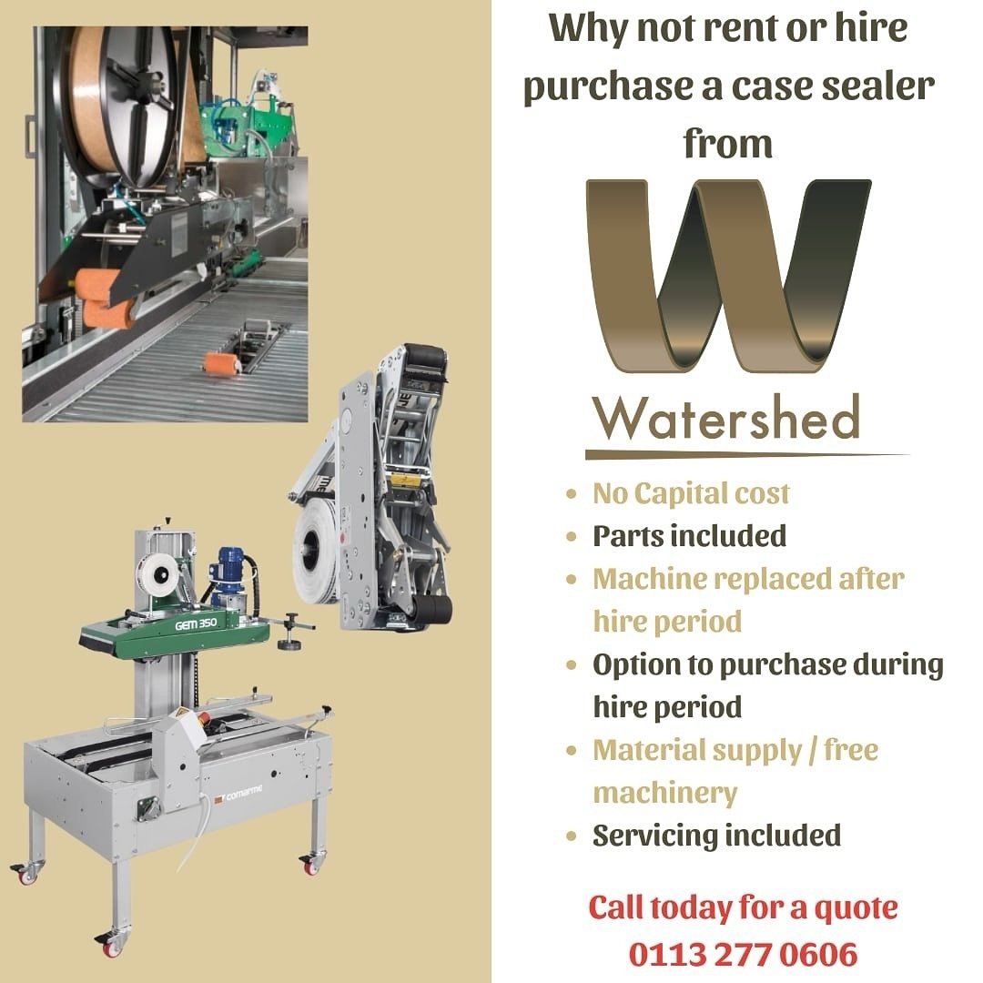 💥 Why you should hire a Case/Box Sealer from Watershed Packaging!

💬 &ldquo;Our machinery is highly versatile and capable of accommodating a wide range of box sizes and types, making them suitable for various packaging applications across a number 
