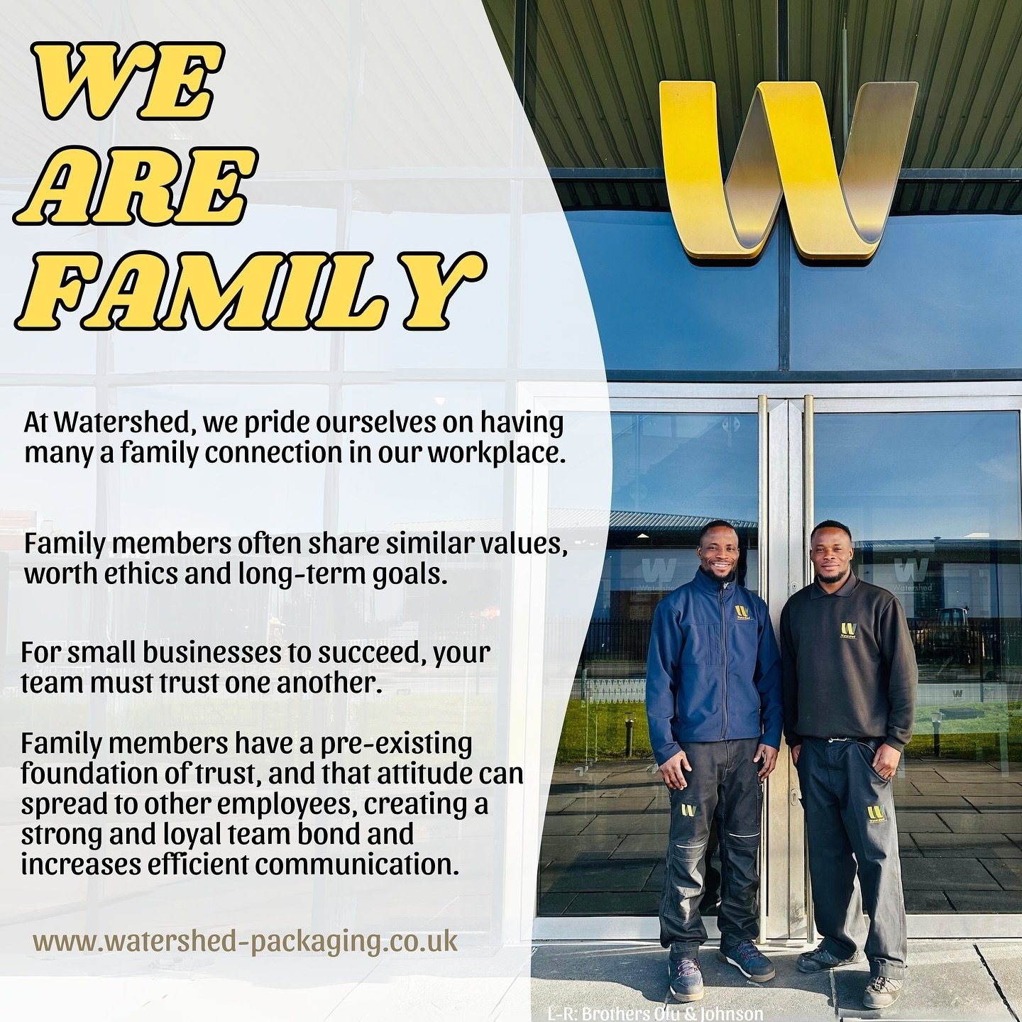 💥 Happy National Family Business Day!

💬 As a family-owned and operated business, our core values are deeply ingrained into everything we do. For over 30 years, we&rsquo;ve built a reputation not just for the quality of our products but for the lon