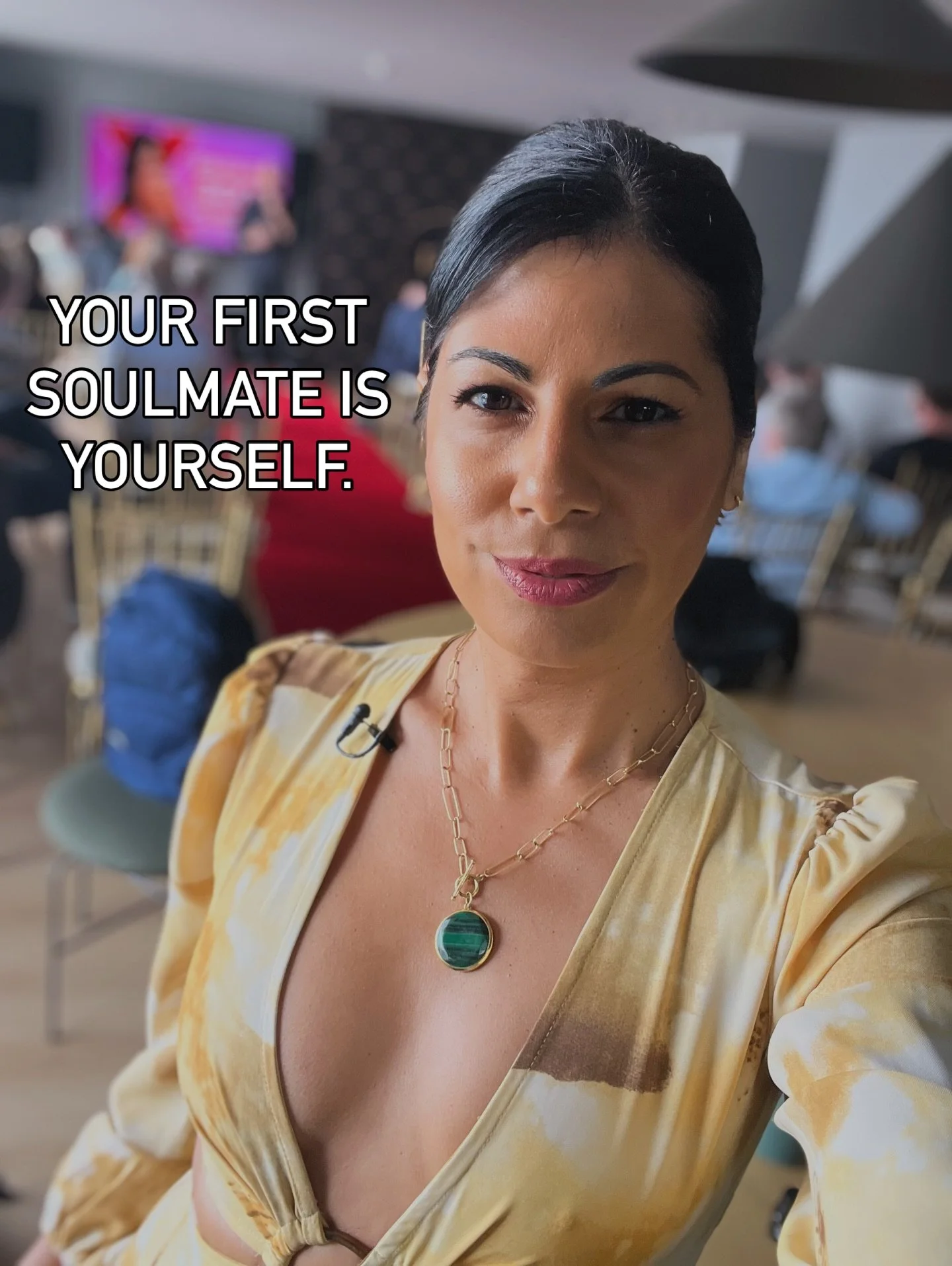 YOUR FIRST SOULMATE IS YOURSELF.