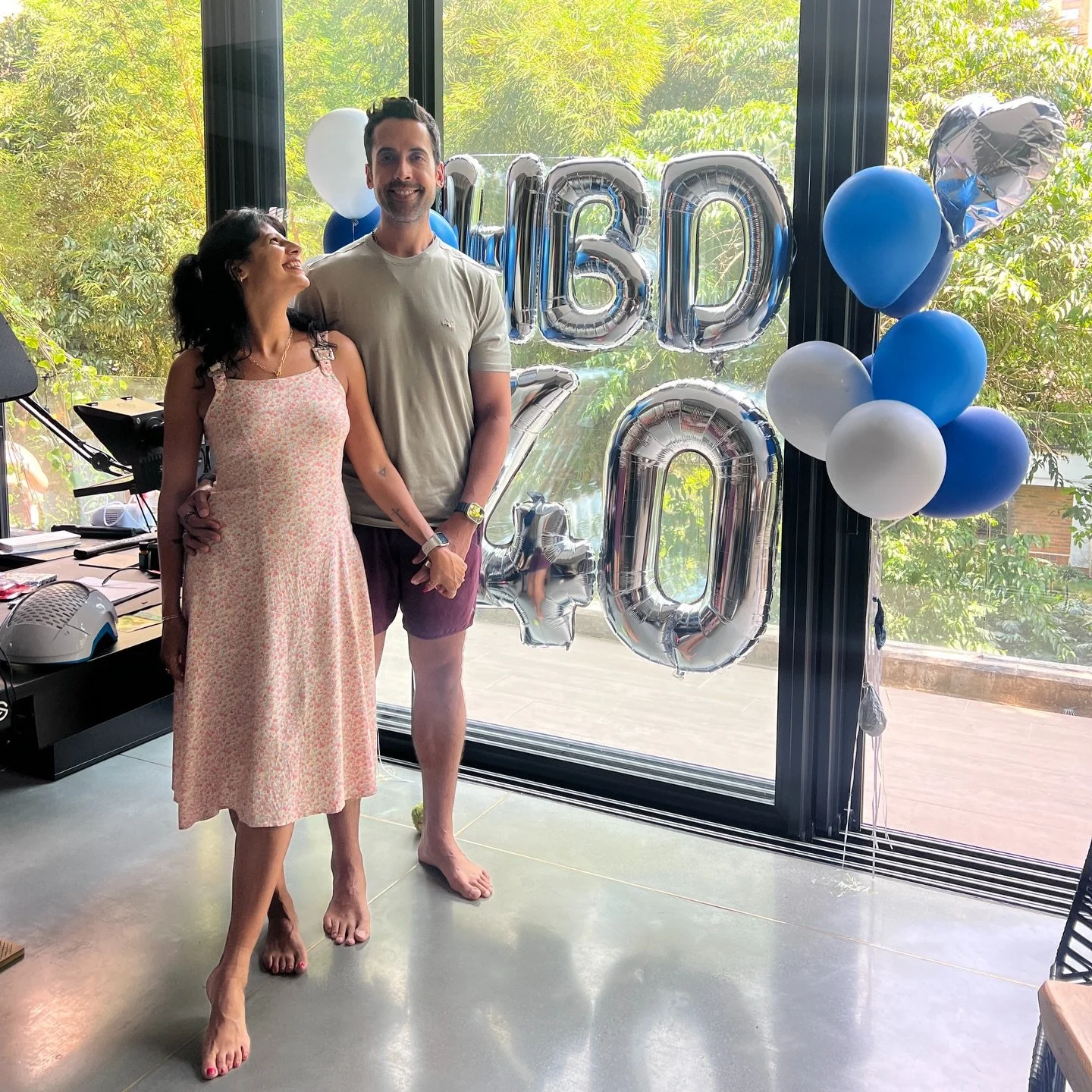 Happy 40th Birthday to my incredible fianc&eacute; @iamnaeemmahmood ⚡️🪩🎊🥳🎈🎈🎊🎉

My heart is so full celebrating the man you are and the life you are devoted to creating. I am endlessly proud of your commitment to your mission of impacting lives