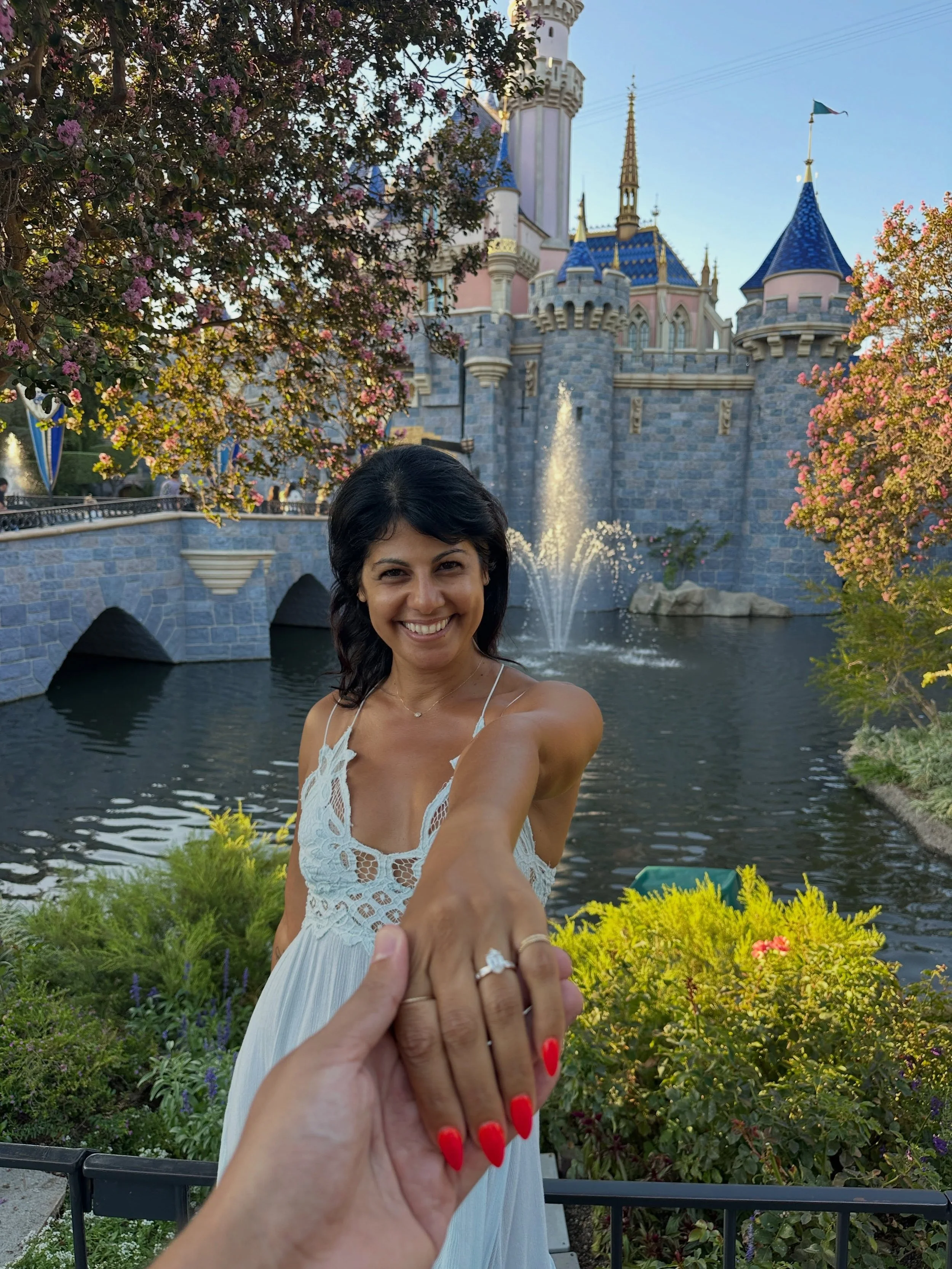 Getting proposed to by  @iamnaeemmahmood at the magic castle in Disneyland was an absolute surprise and my childhood dream come true that I never ever thought would happen&hellip;especially because I never shared it with him or my close friends as an