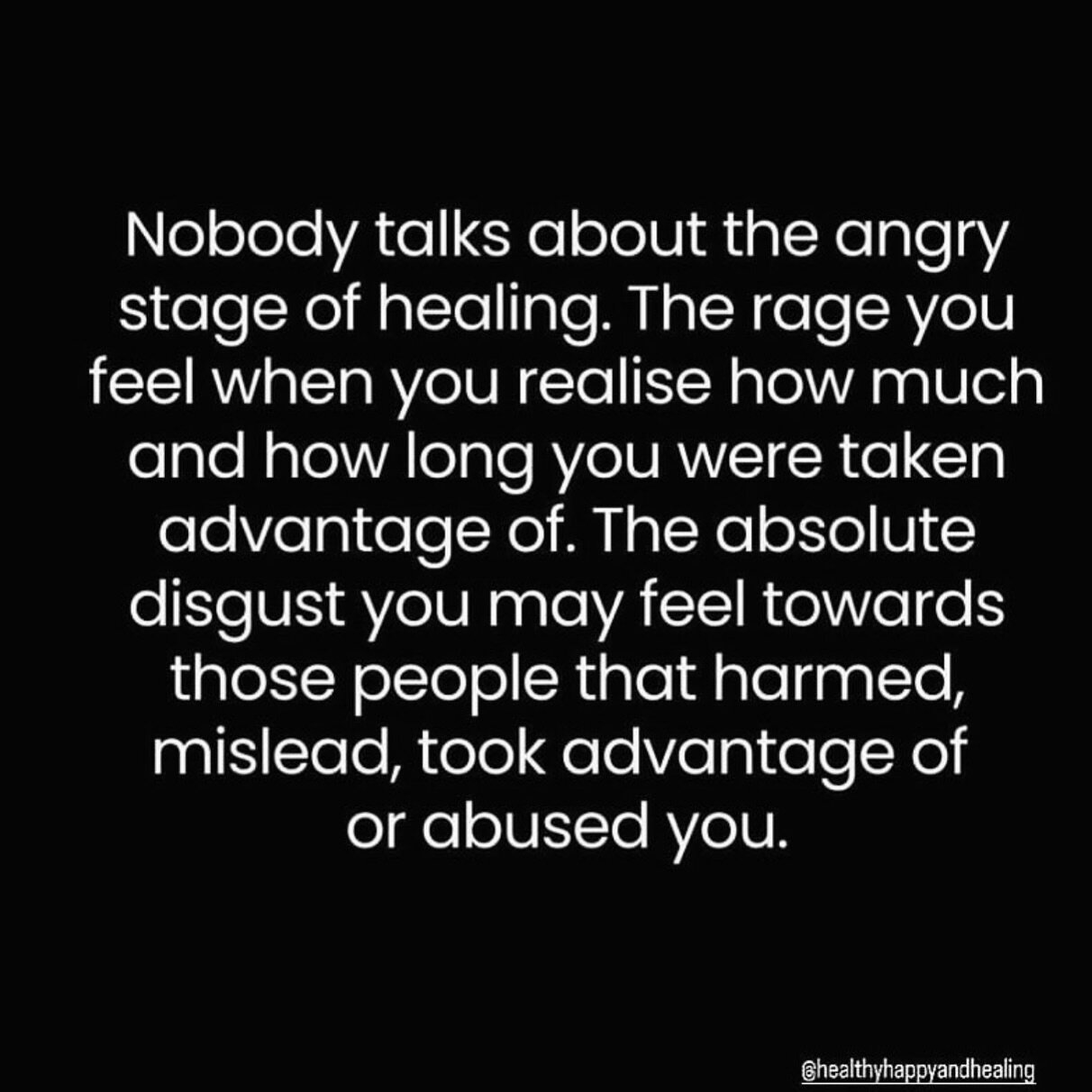 This🔥

A very vital and necessary process of the healing journey and we need to start talking about it more. Anger is not the problem. It&rsquo;s what we do with it that can be problematic when it&rsquo;s not processed appropriately. 🖤

#thehealing