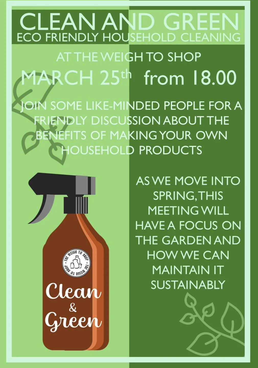 Clean &amp; Green Meetup