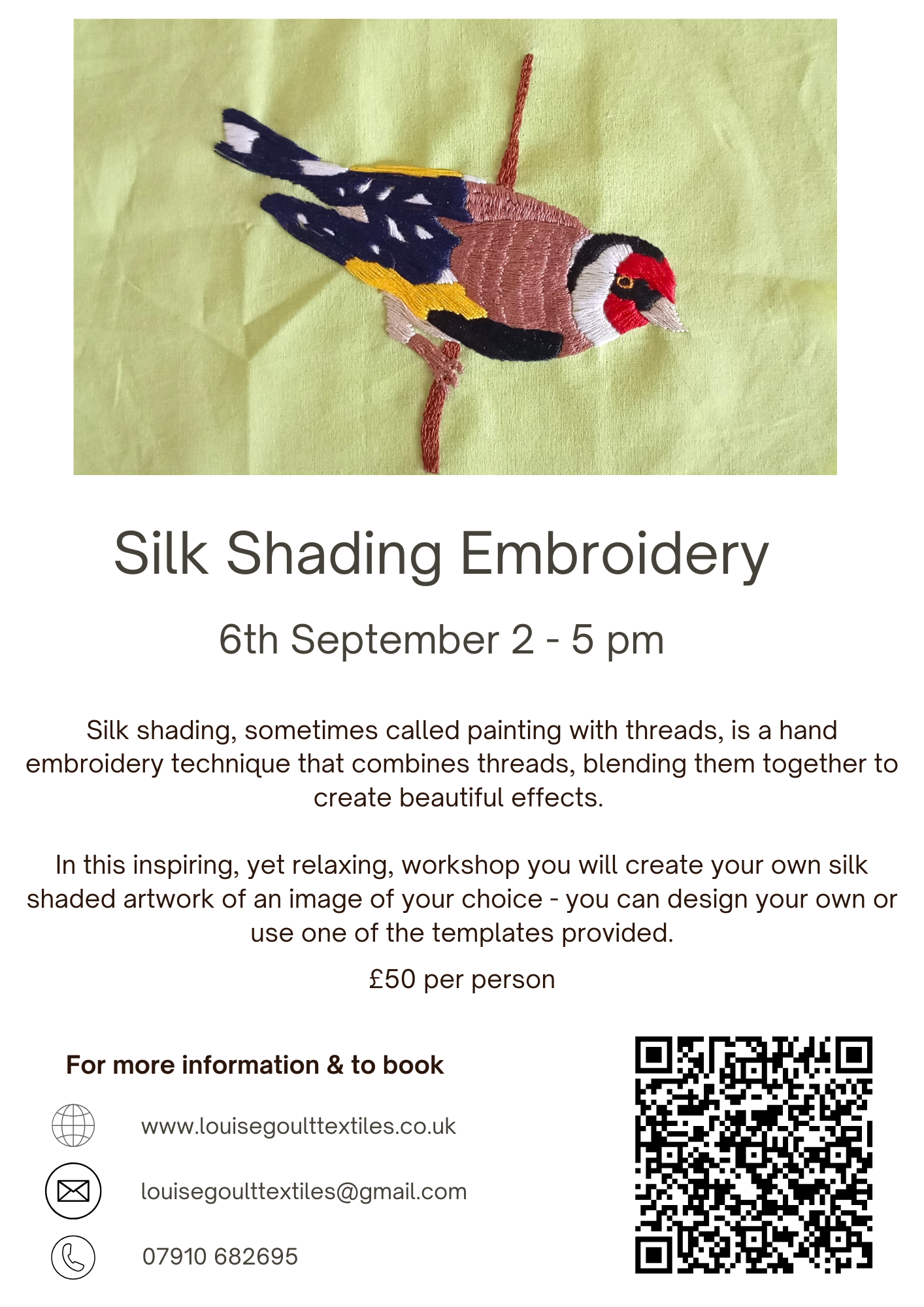 silk shading embroidery