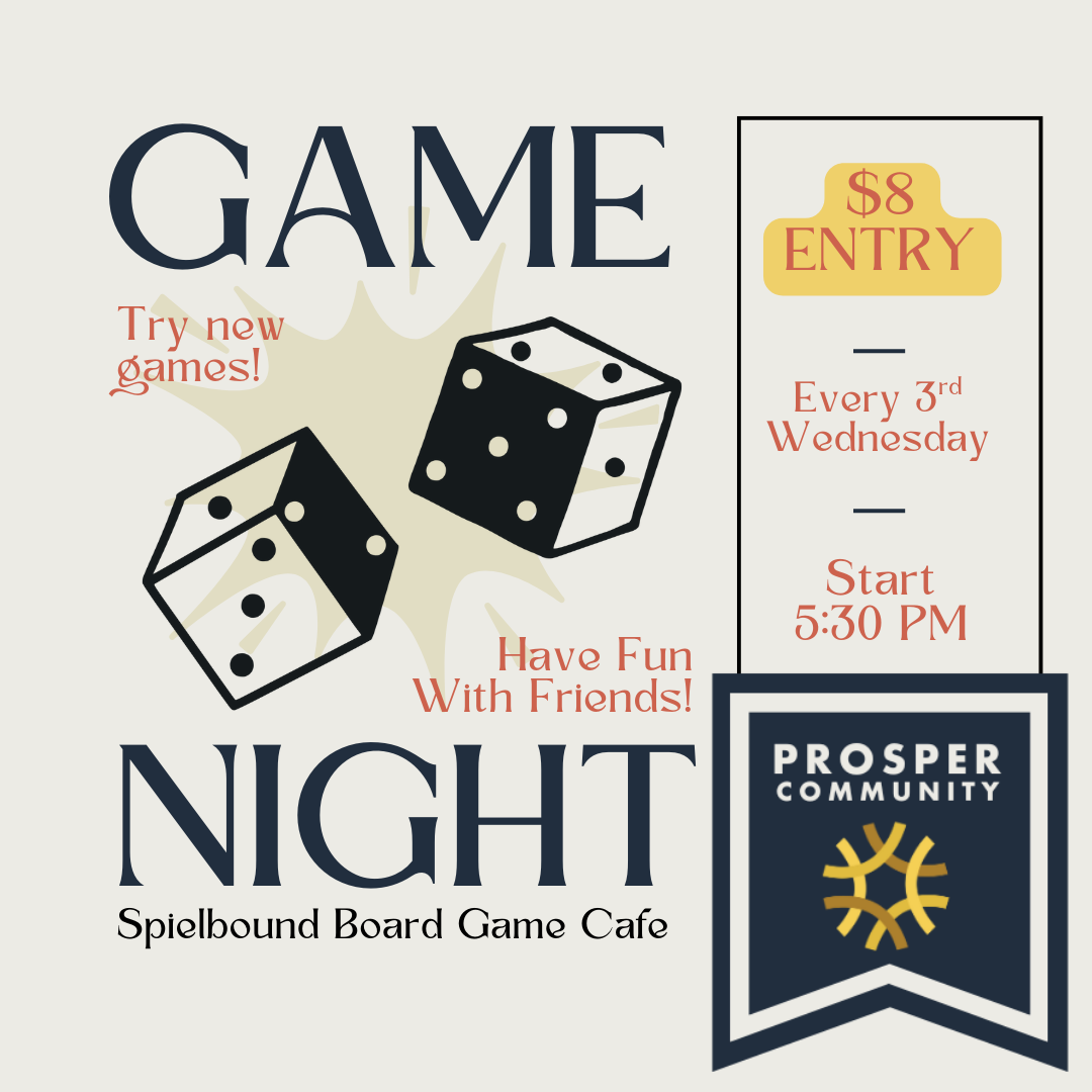 Prosper Community: 18+ Game Night