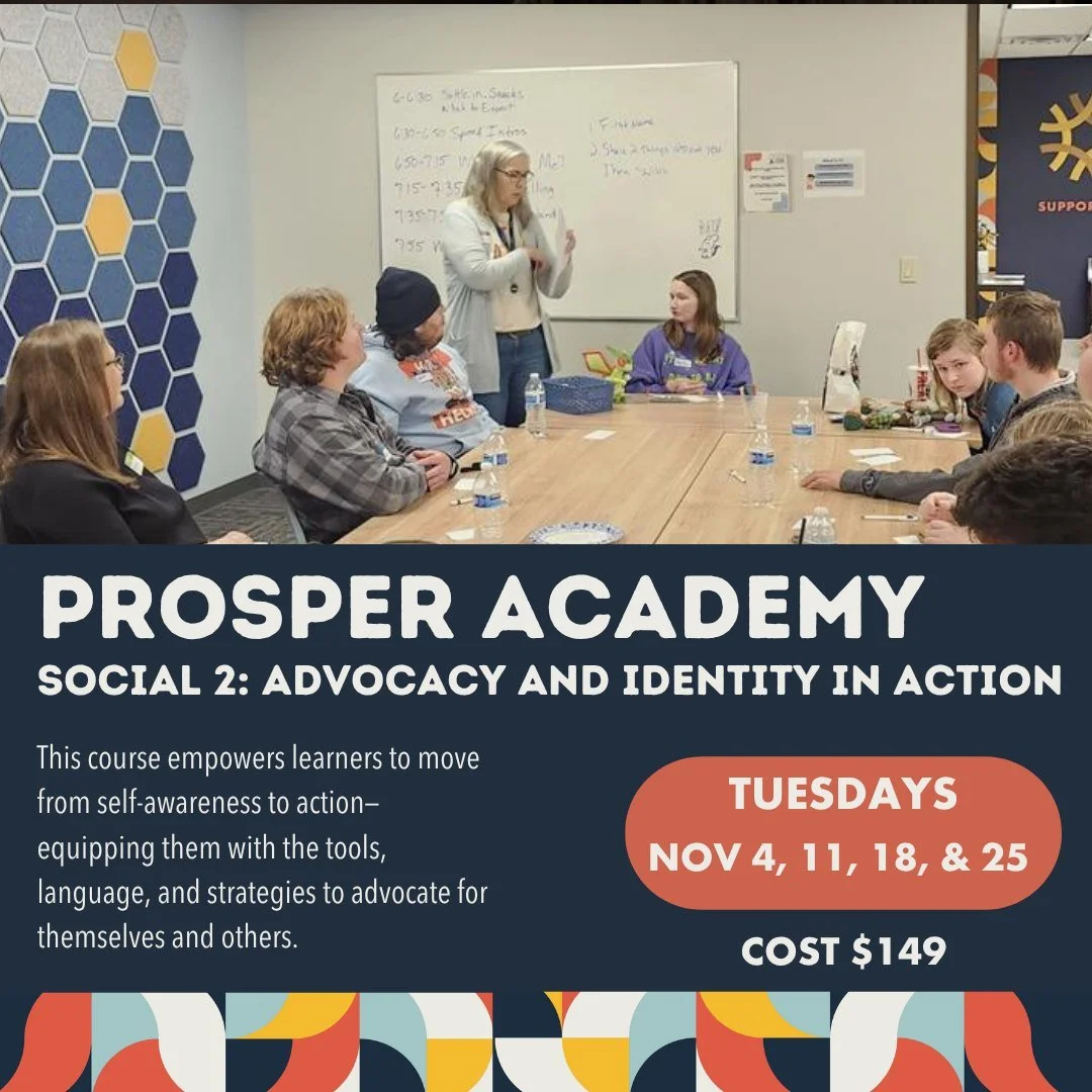 💬 Find Your Voice. Take Action. 💪
Join Social 2: Advocacy & Identity in Action — a course for autistic adults ready to build confidence, speak up, and make an impact.
Over four weeks, you’ll strengthen your voice, explore your righ