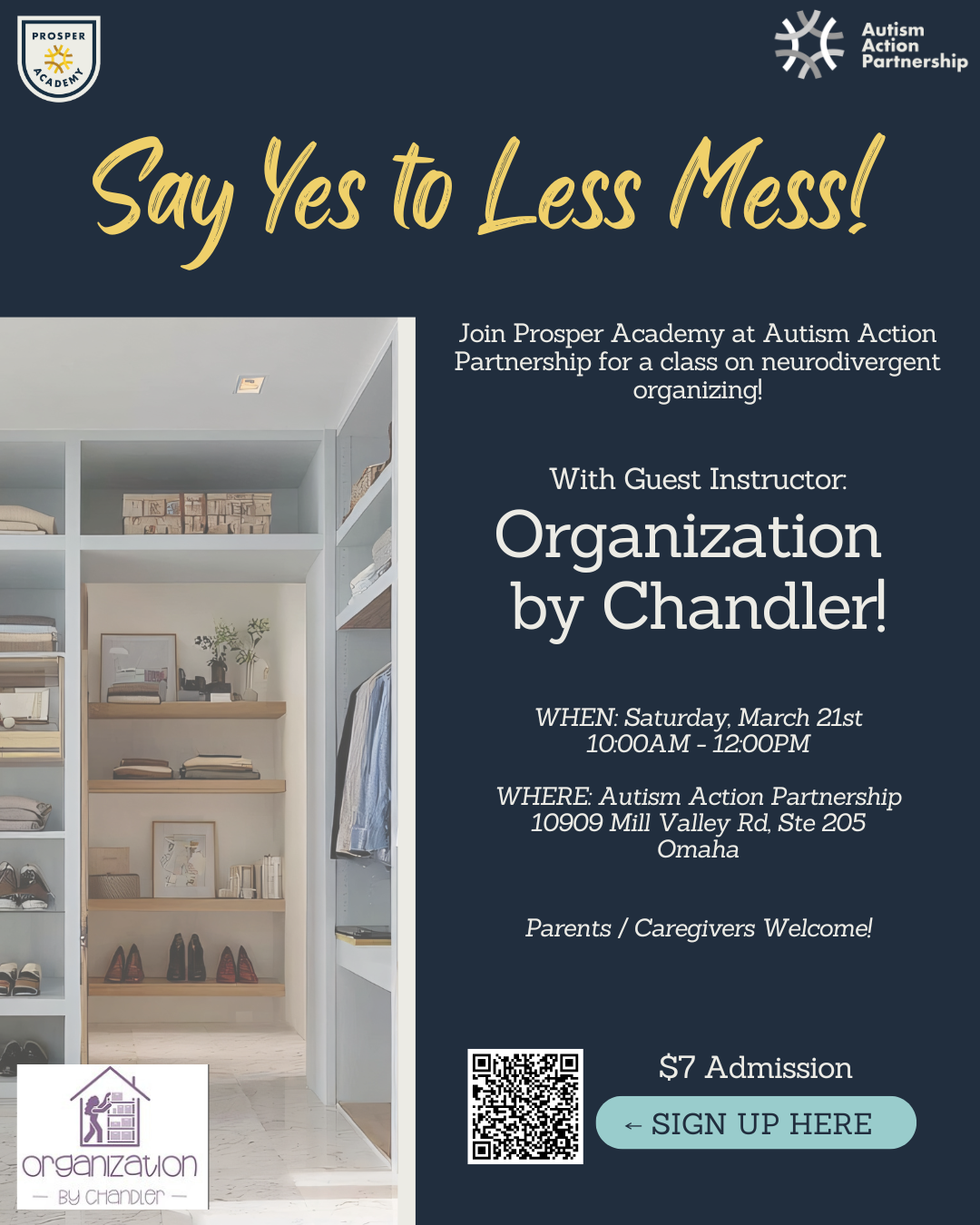 Prosper Academy: Professional Organizing Class