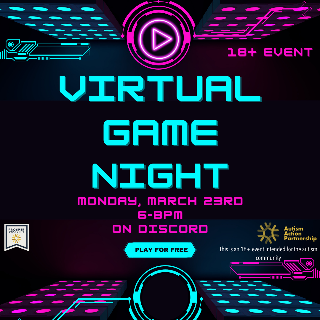 Prosper Community: Virtual Game Night 18+