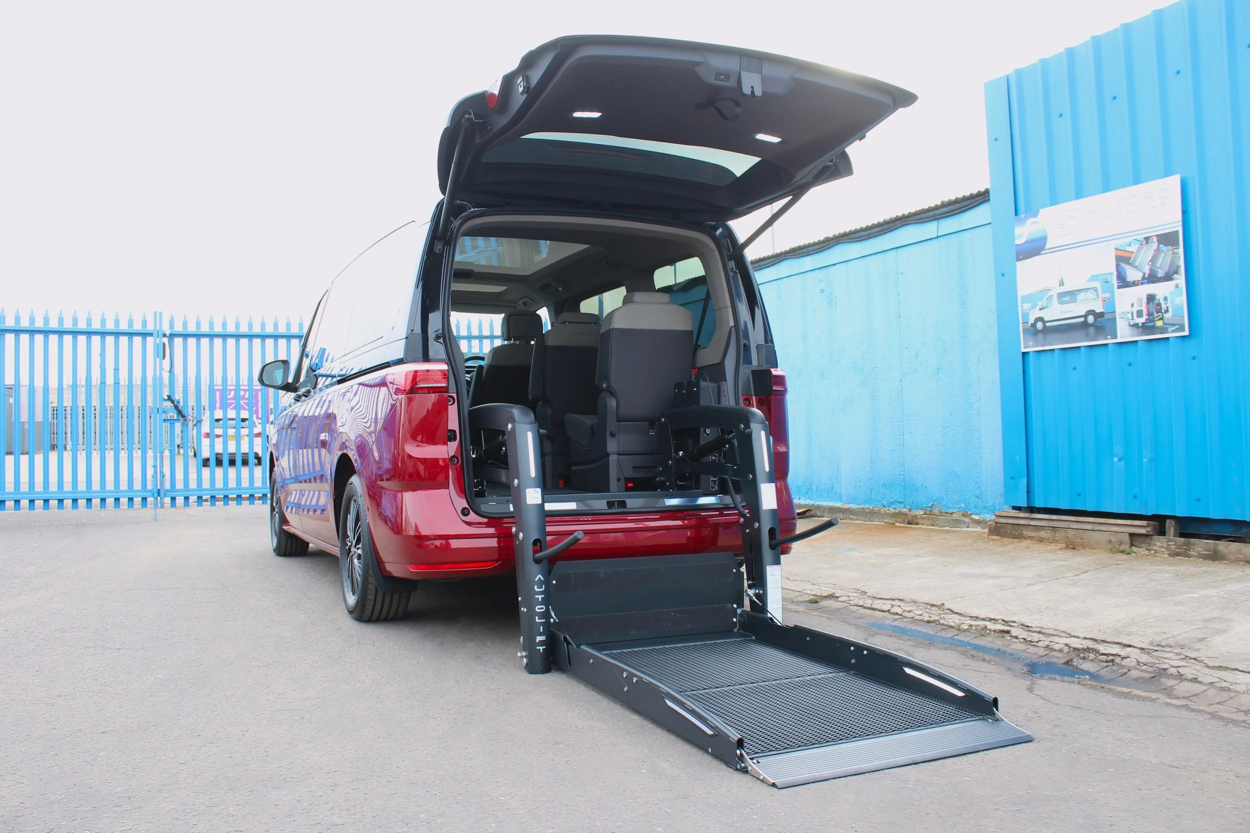 Wheelchair Accessible Multi-Van for Volkswagen Dealer