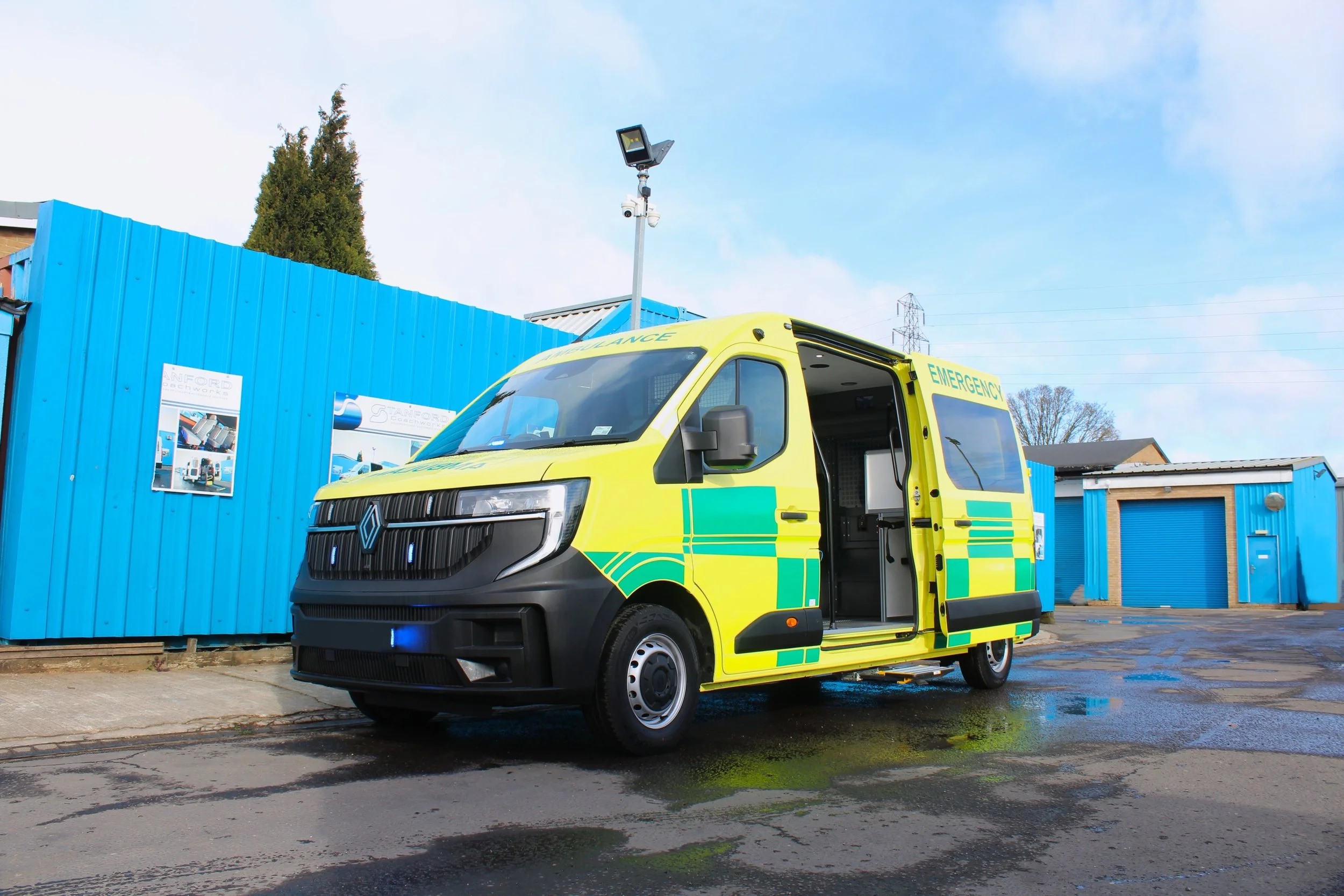 Our First New Renault Master Secure Cell Conversion