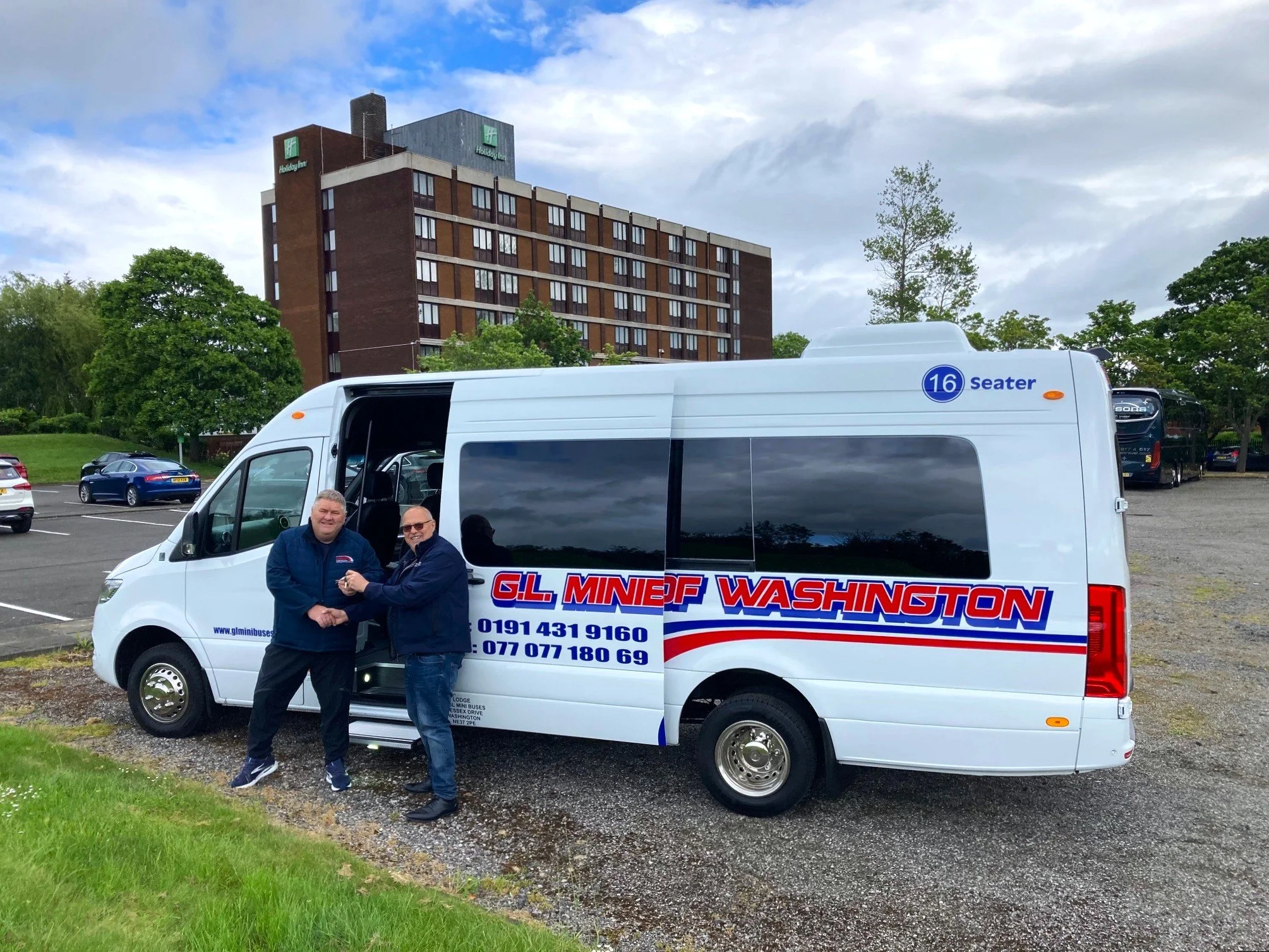 GL Minibuses Take Delivery of Their First SCW Premium Minicoach