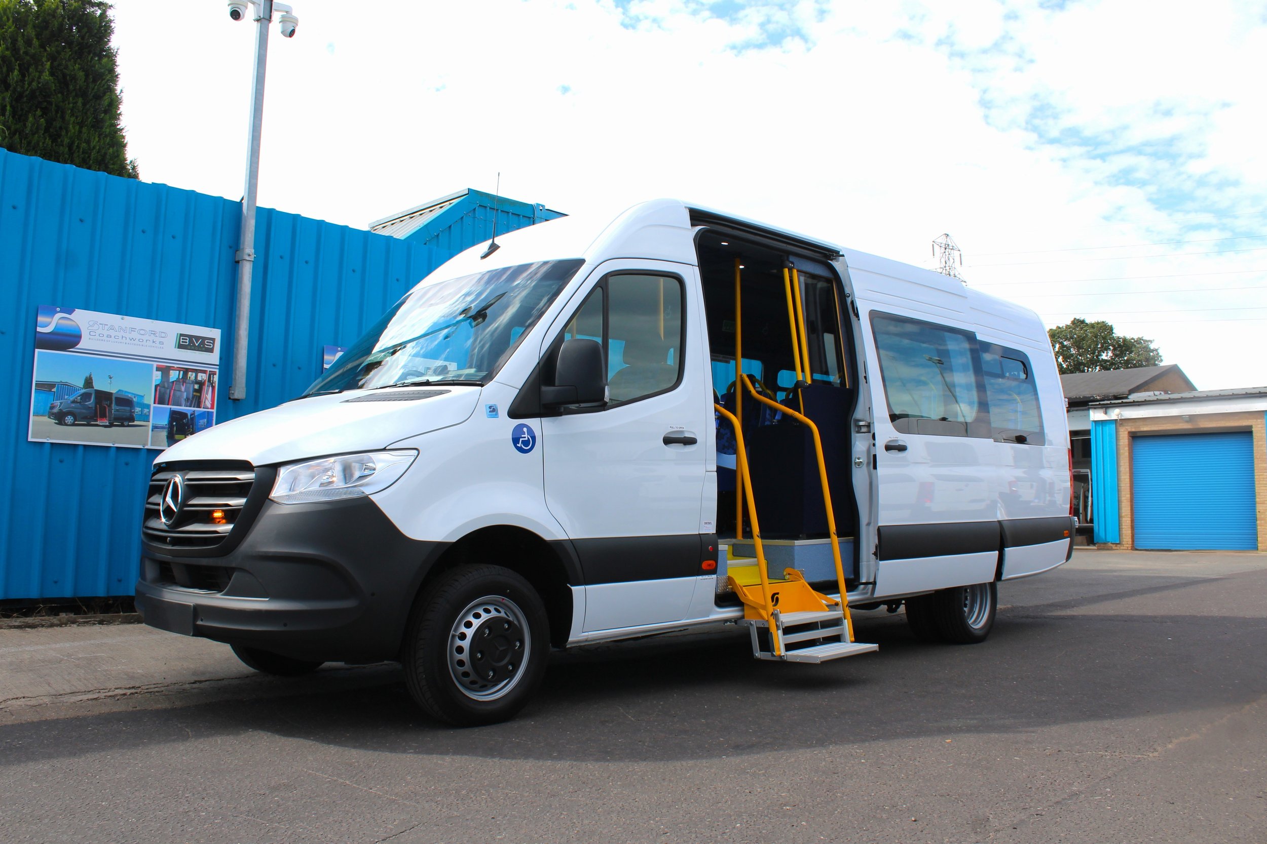 Accessible Mercedes Minibus for Returning Scottish Local Authority Customer
