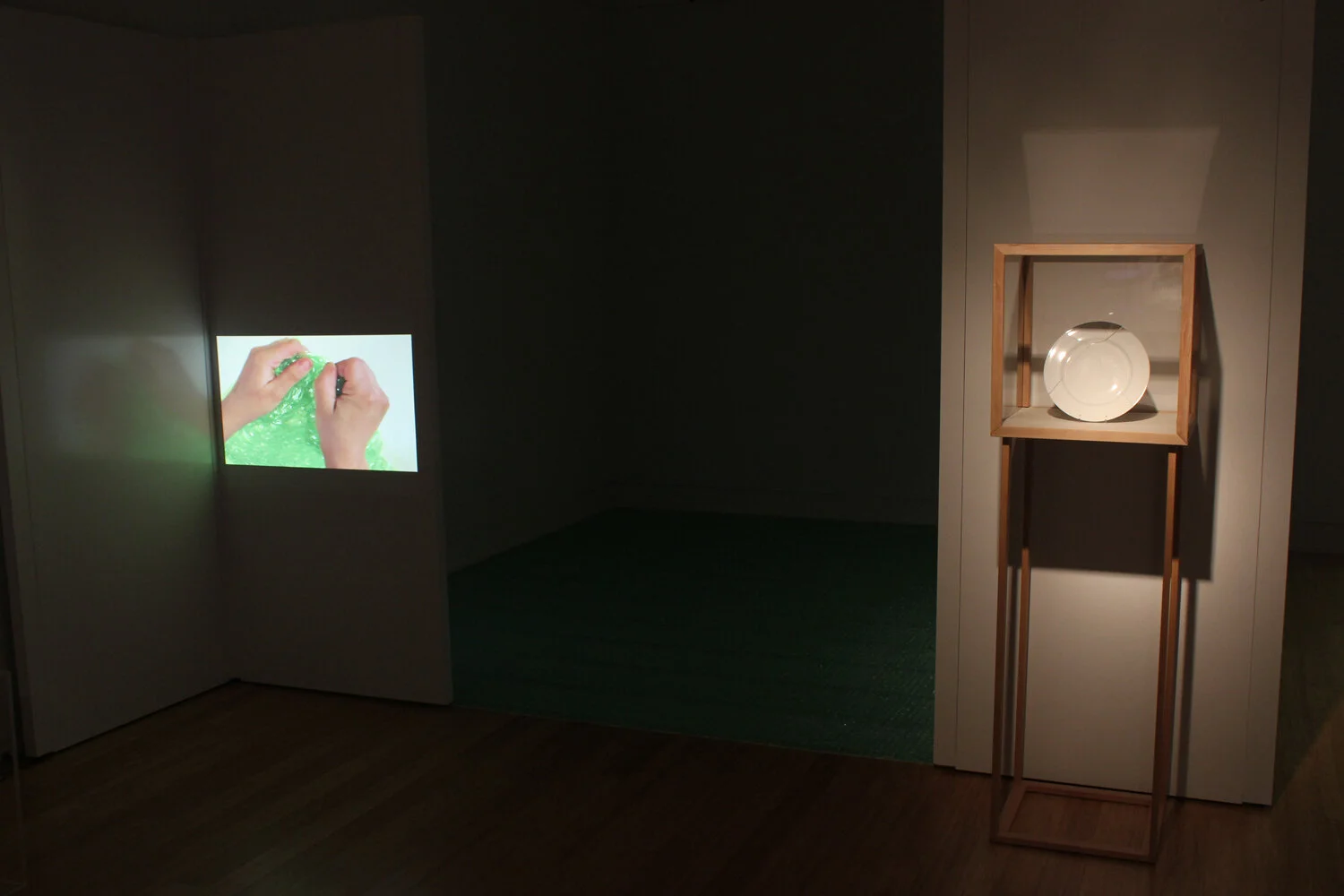 Above: Rachel Bowen BFA 4th yr &nbsp;Student Intermedia Installation "Plastic Nature""Oil and Water" Exhibition,&nbsp;Gallery @501, Sherwood Park, ABBelow: Rachel Bowen BFA 4th yr &nbsp;Student Intermedia Installation "Plastic Nature""Oil and Water"…