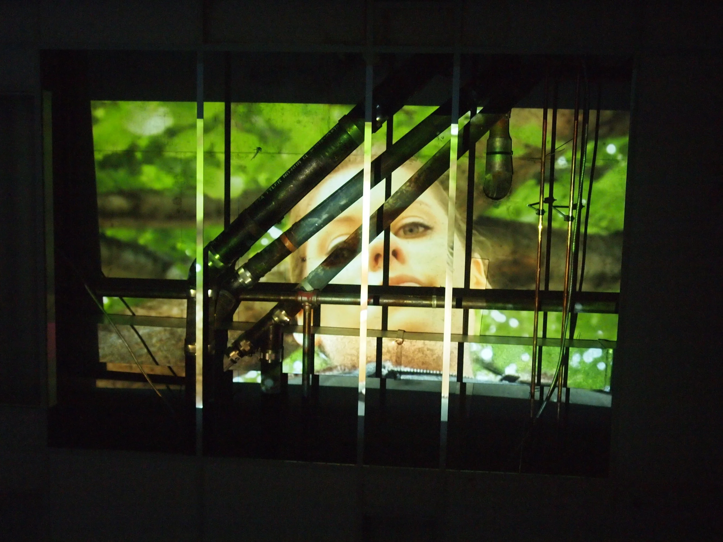 Kristy Carter BFA 3rd year Intermedia Video Installation "Nowhere but Here"