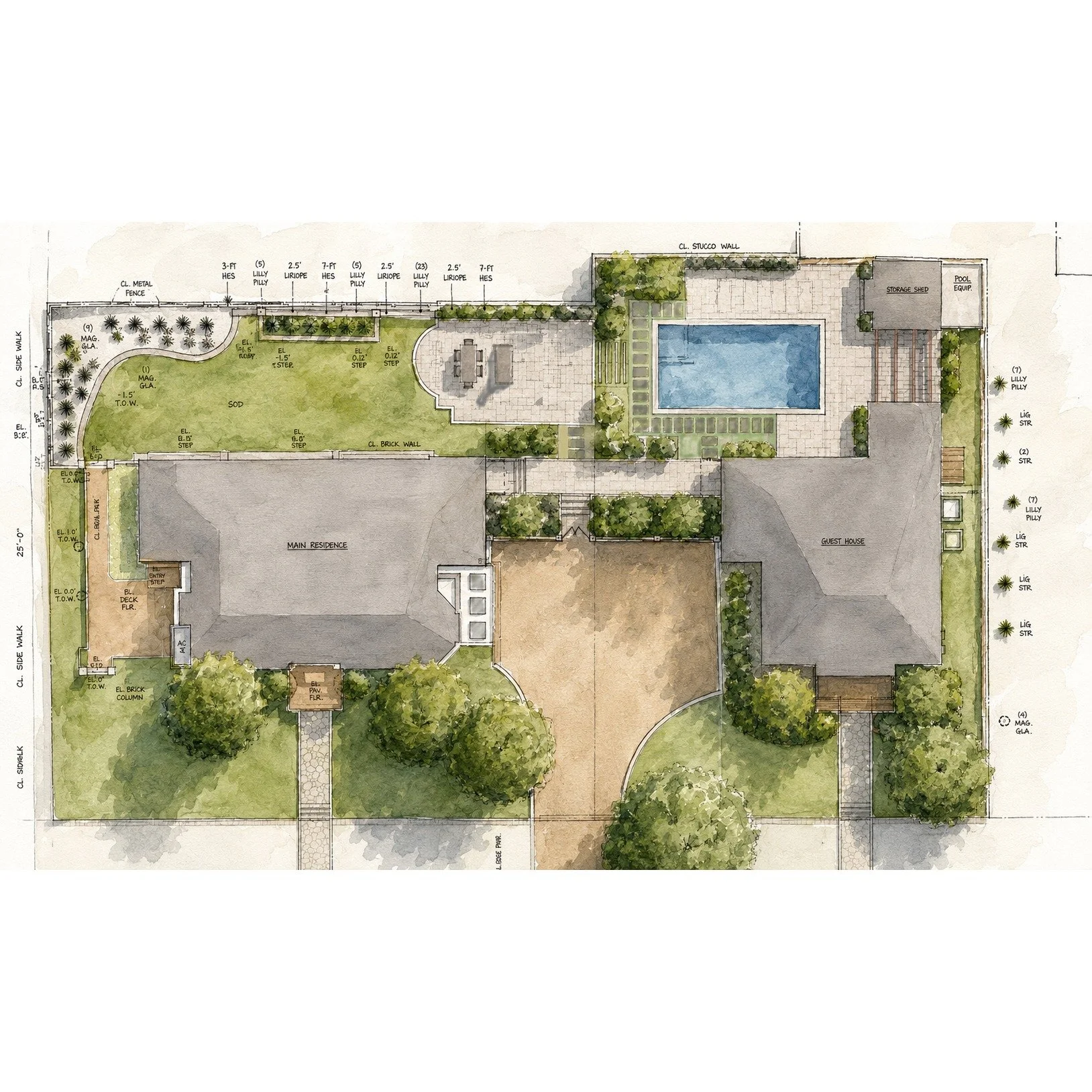 Cheers to architects who do more than "just the house" ! Context, site planning, proportion, landscaping, its ALL important! This is an image from our latest #estateplanning project in DC. Stay tuned!
.
.
.#studio360architect #design #archi