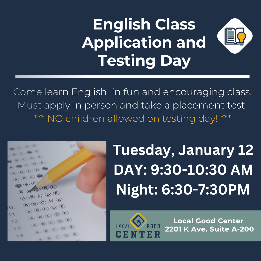 Day and Night English Class Application &amp; Testing 