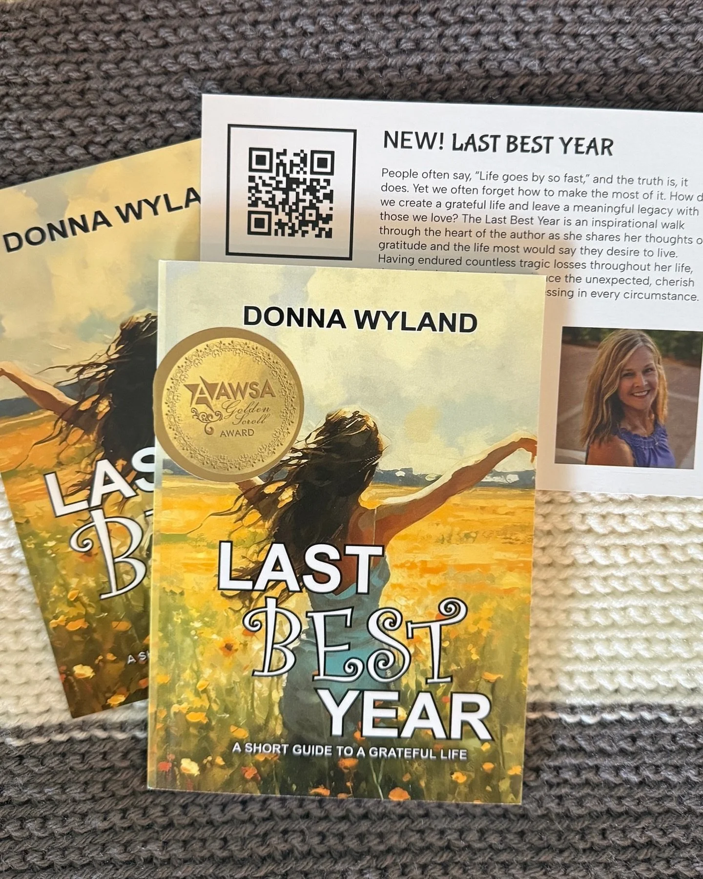 Scan the QR Code to purchase! I pray your heart is blessed as you read Last Best Year.