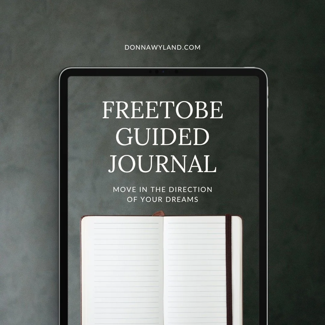 Who were you created to be?

How will you get where you want to go?

If you could change one thing, what would it be?

The Freetobe Guided Journal is a guide to authenticity, hope, and the courage to own your own story. Sign up to receive your Freeto
