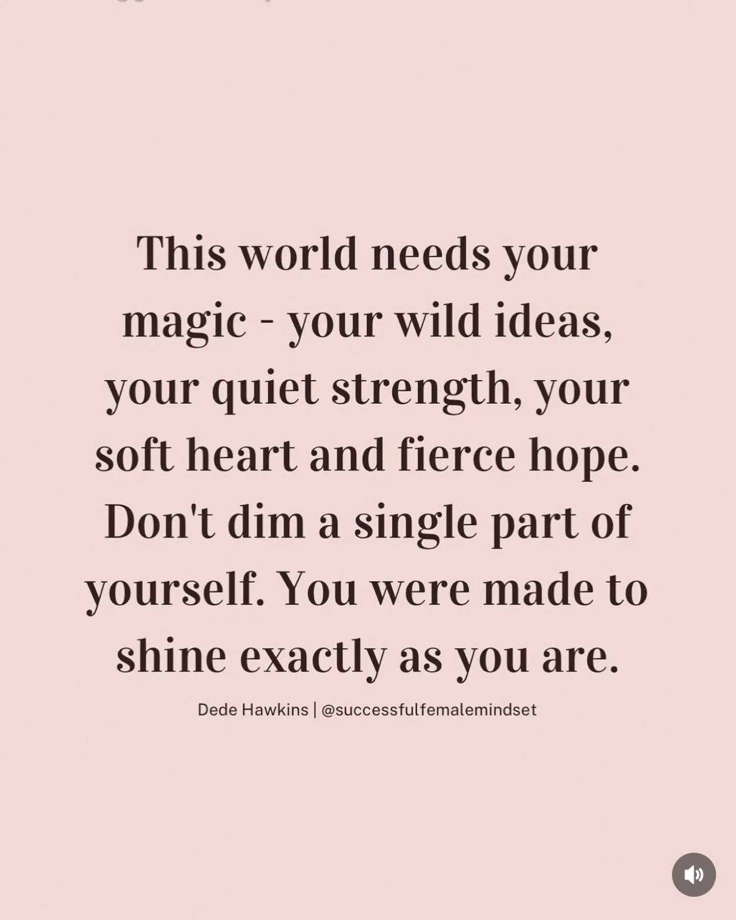 I fully agree with this. Shine your light in a world that can feel so dark! You are free to be who God created you to be. Do your thing, Girl! Our collective creativity, love, and light can change the world one heart at a time. #grateful ❤️