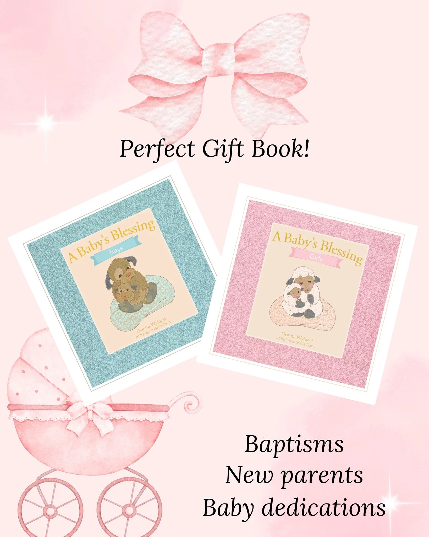 The PERFECT GIFT for new parents, baptisms, and baby dedications! A Baby's Blessing is a sweet book that guides parents and caregivers to pray specific prayers of blessing over their child. Including peace, protection, wisdom, and faith, this beautif