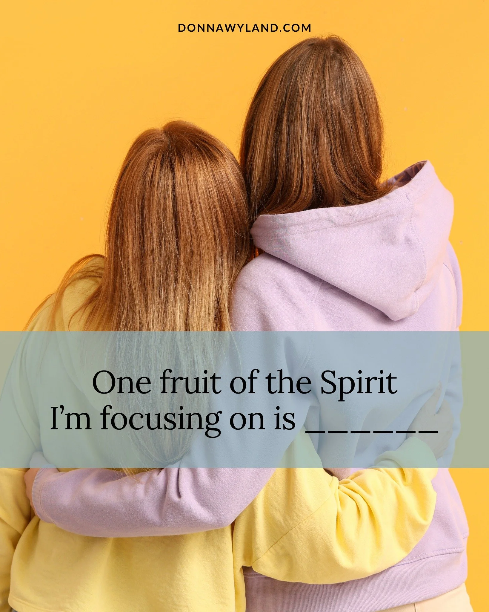 We&rsquo;re always growing. Which fruit of the Spirit are you asking God to strengthen in you this season?