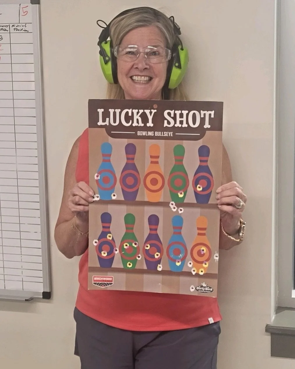 When your husband wants to go to the gun range and you say, &ldquo;Sure. But I want a pretty target!&rdquo; 😂