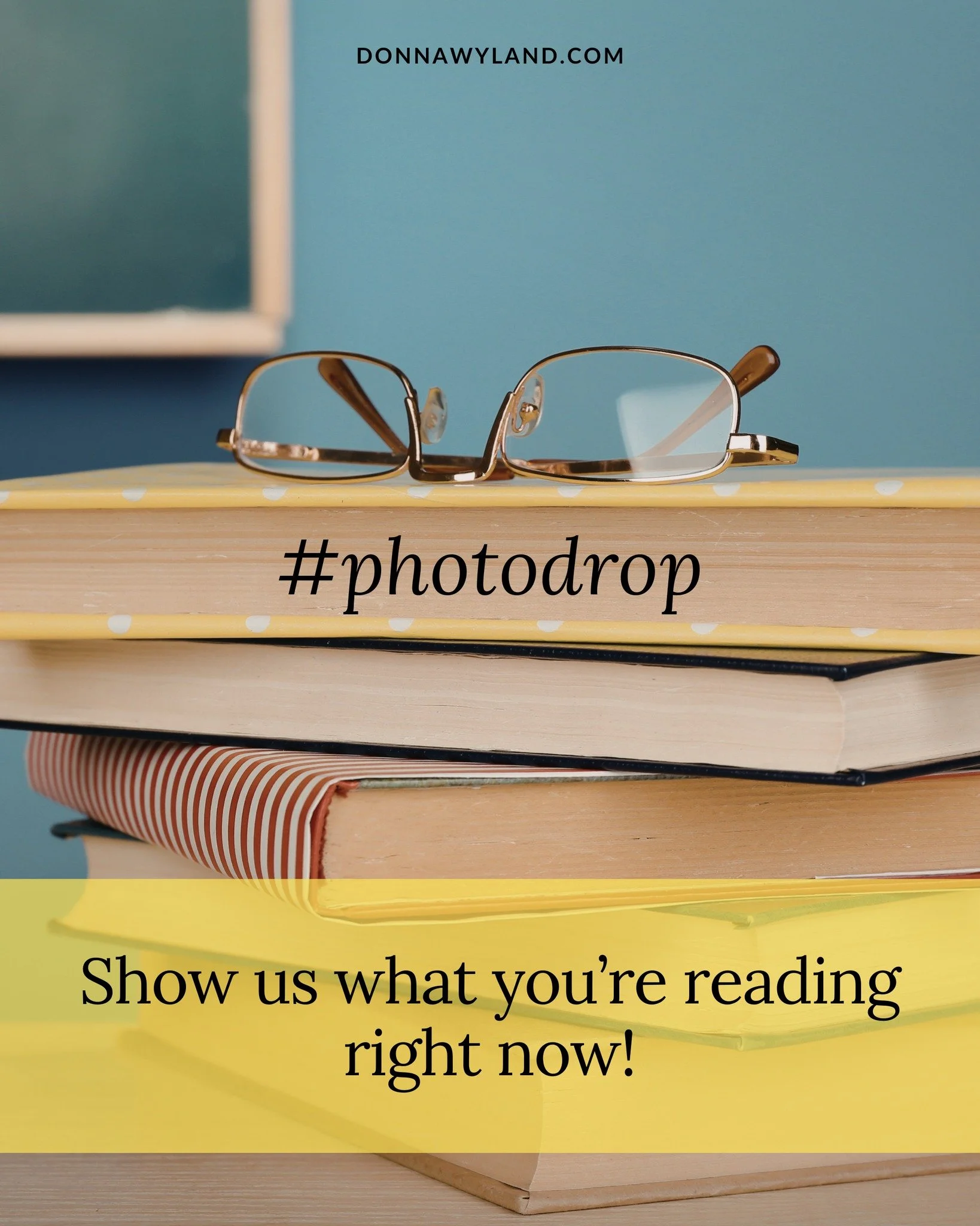 Photo drop! What books are currently on your nightstand or side table? Share what you are reading right now!