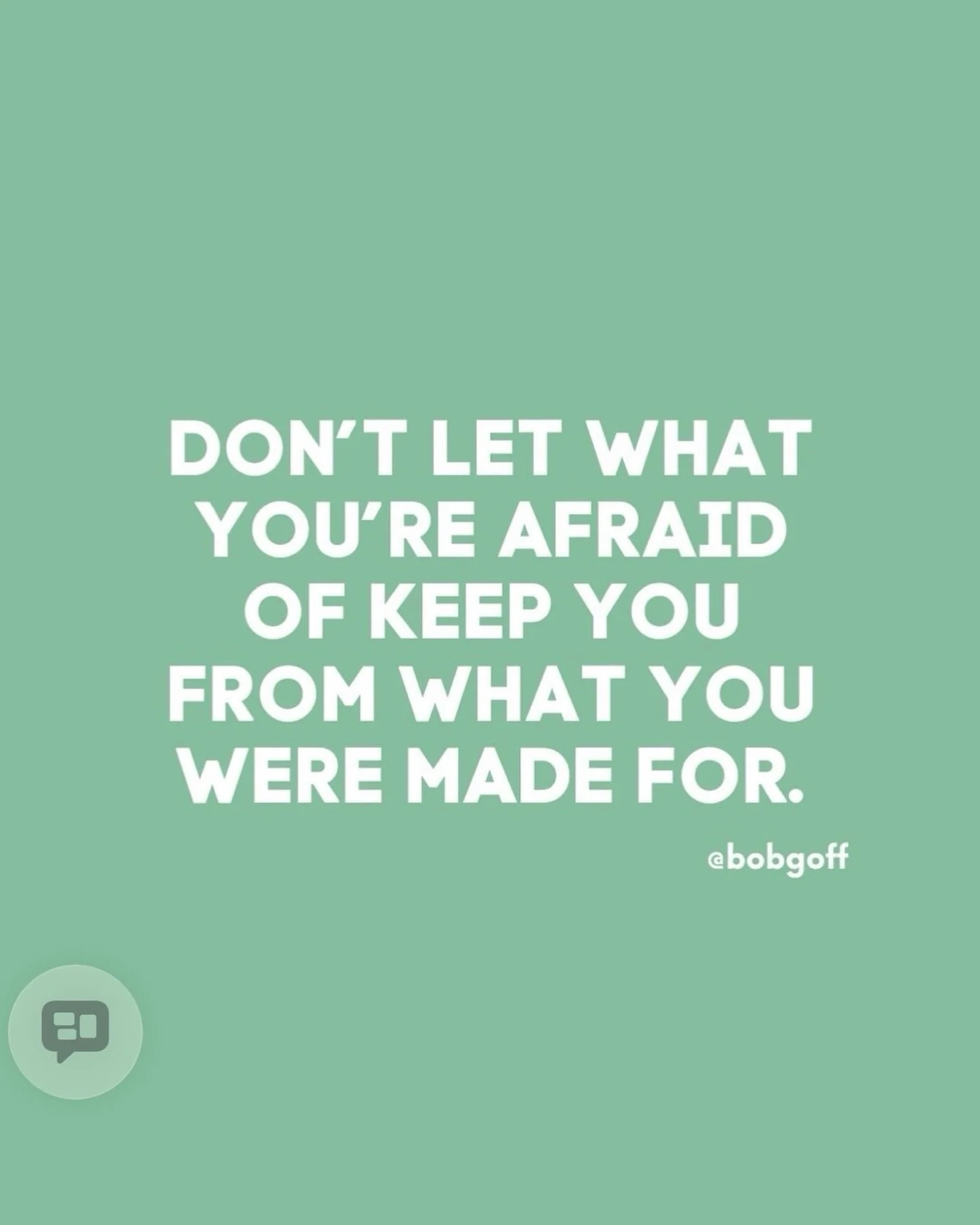 Love this! @bobgoff is full of wisdom. Grateful for every book he and Sweet Maria have written.