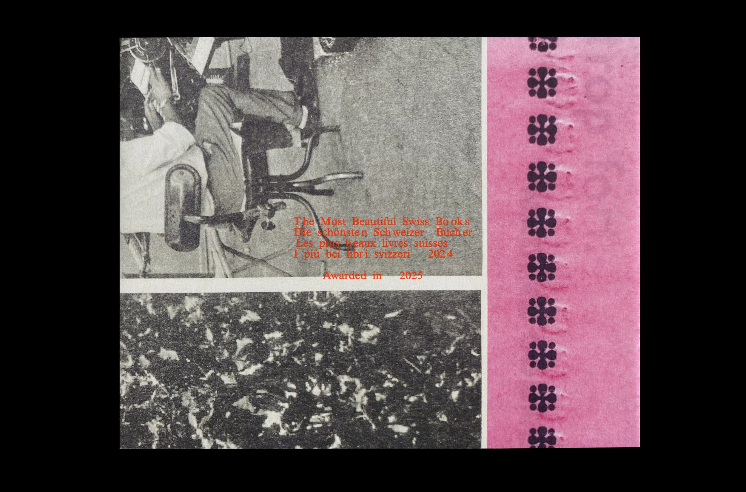 The Most Beautiful Swiss Books Catalogue 2024, designed by Maxime Woeffray