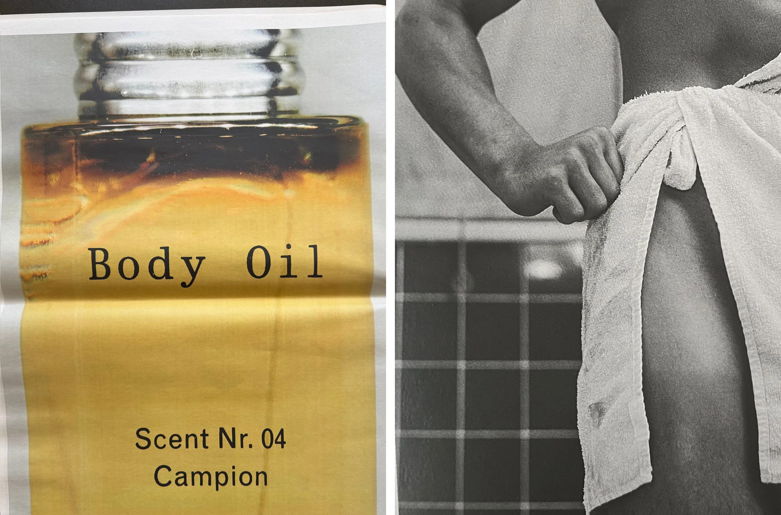 Fourth Street Body Oil Packaging, designed by Maxime Woeffray