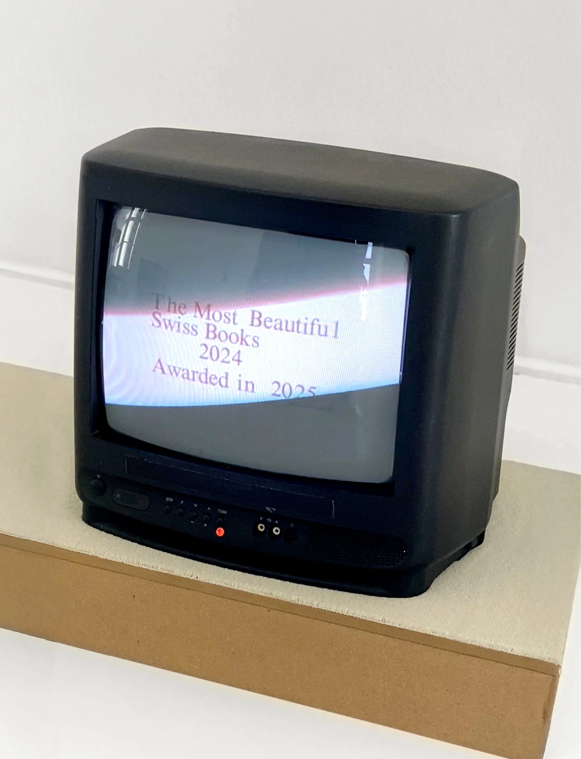 The Most Beautiful Swiss Books 2024 Exhibition Graphics, designed by Maxime Woeffray