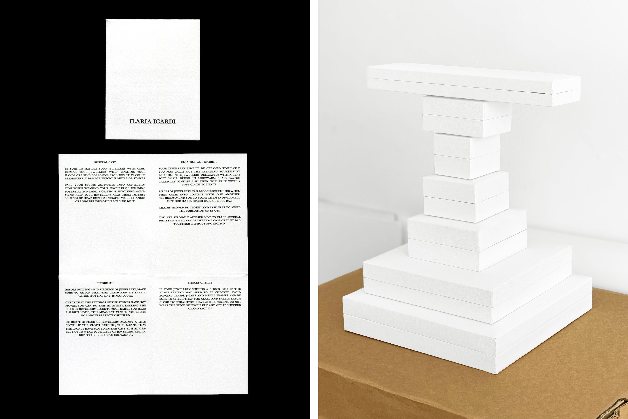 Packaging for ILARIA ICARDI