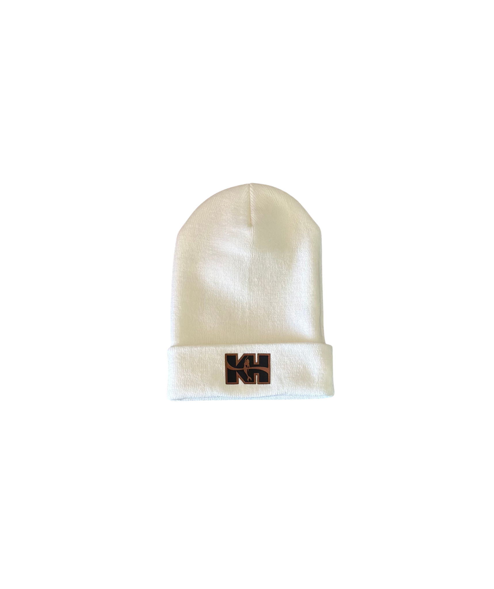 Classic Cuffed Beanie - White